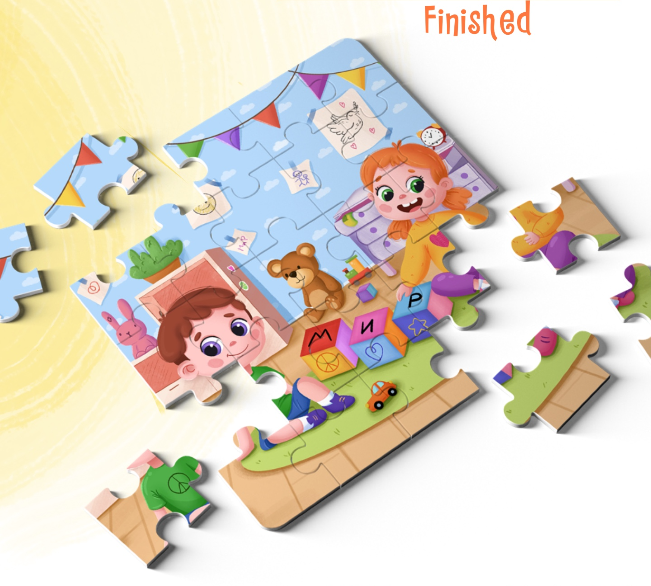 Illustrations for children's puzzles — Изображение №8 — Иллюстрация на Dprofile
