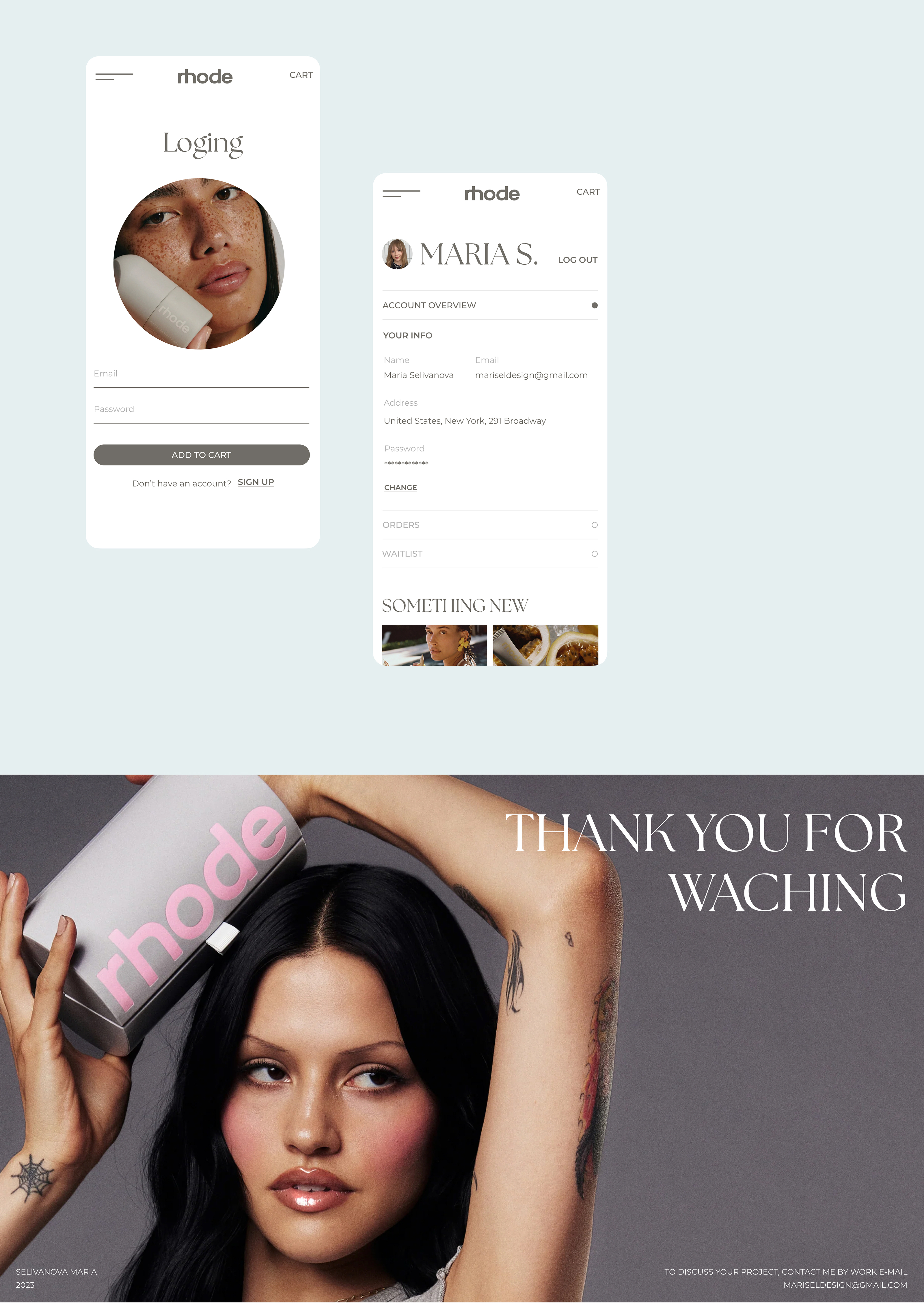 Online cosmetic store — Изображение №6 — Интерфейсы на Dprofile