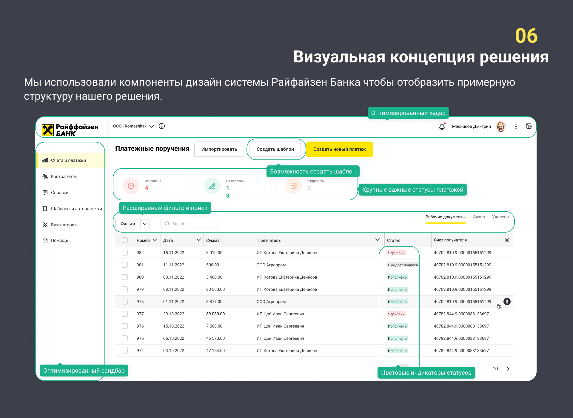Редизайн страницы платежей для банка — Изображение №8 — Интерфейсы на Dprofile