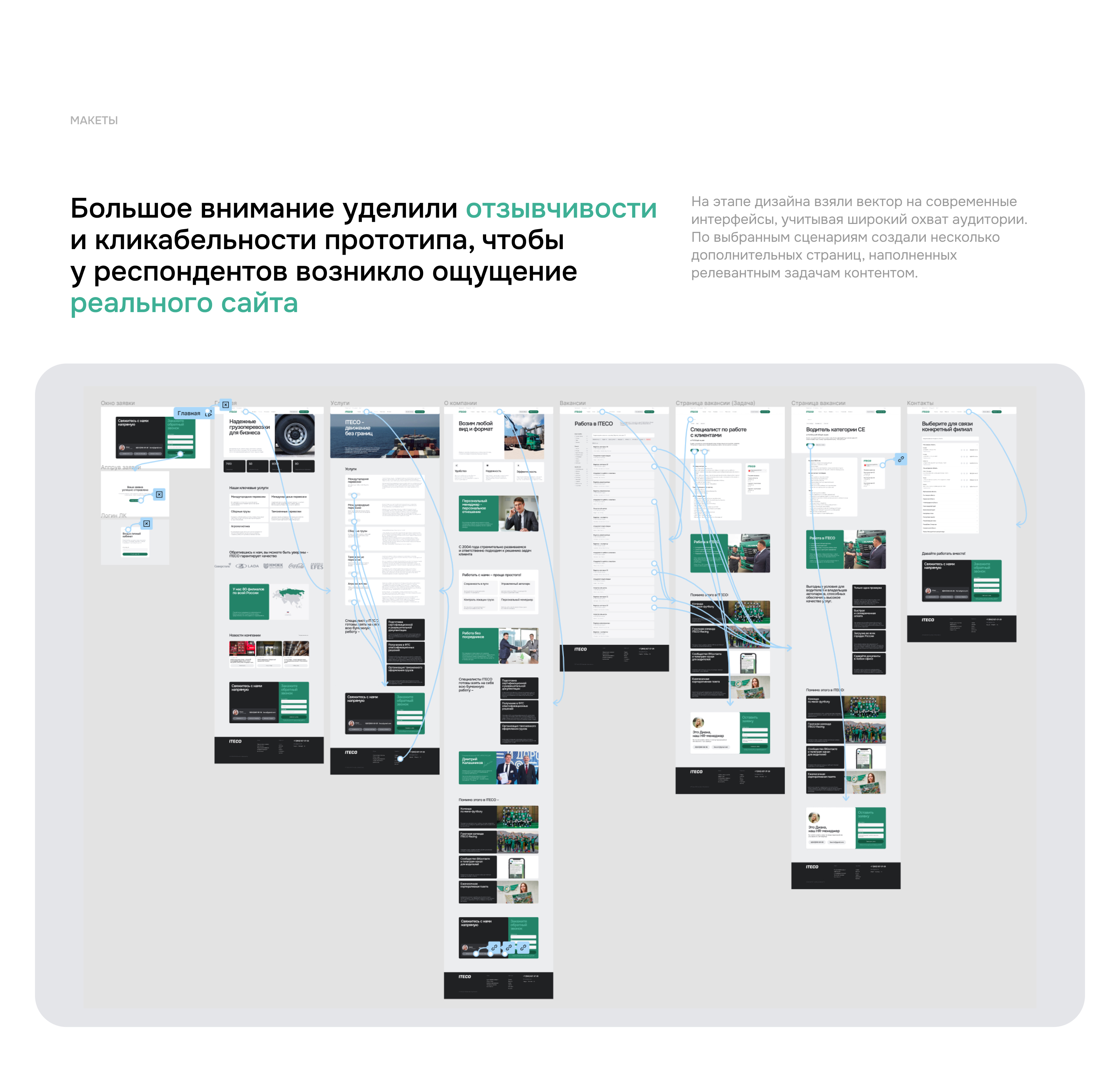 ITECO. Логистическая компания — Изображение №9 — Интерфейсы на Dprofile