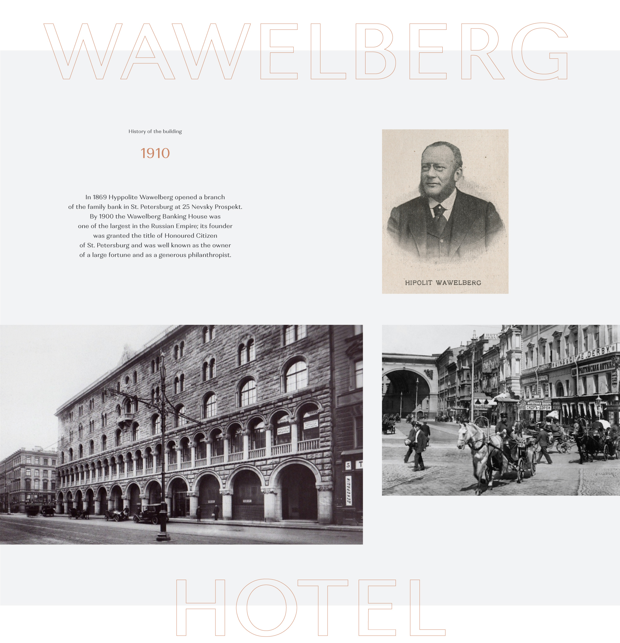 Wawelberg Hotel — Изображение №3 — Брендинг, Графика на Dprofile