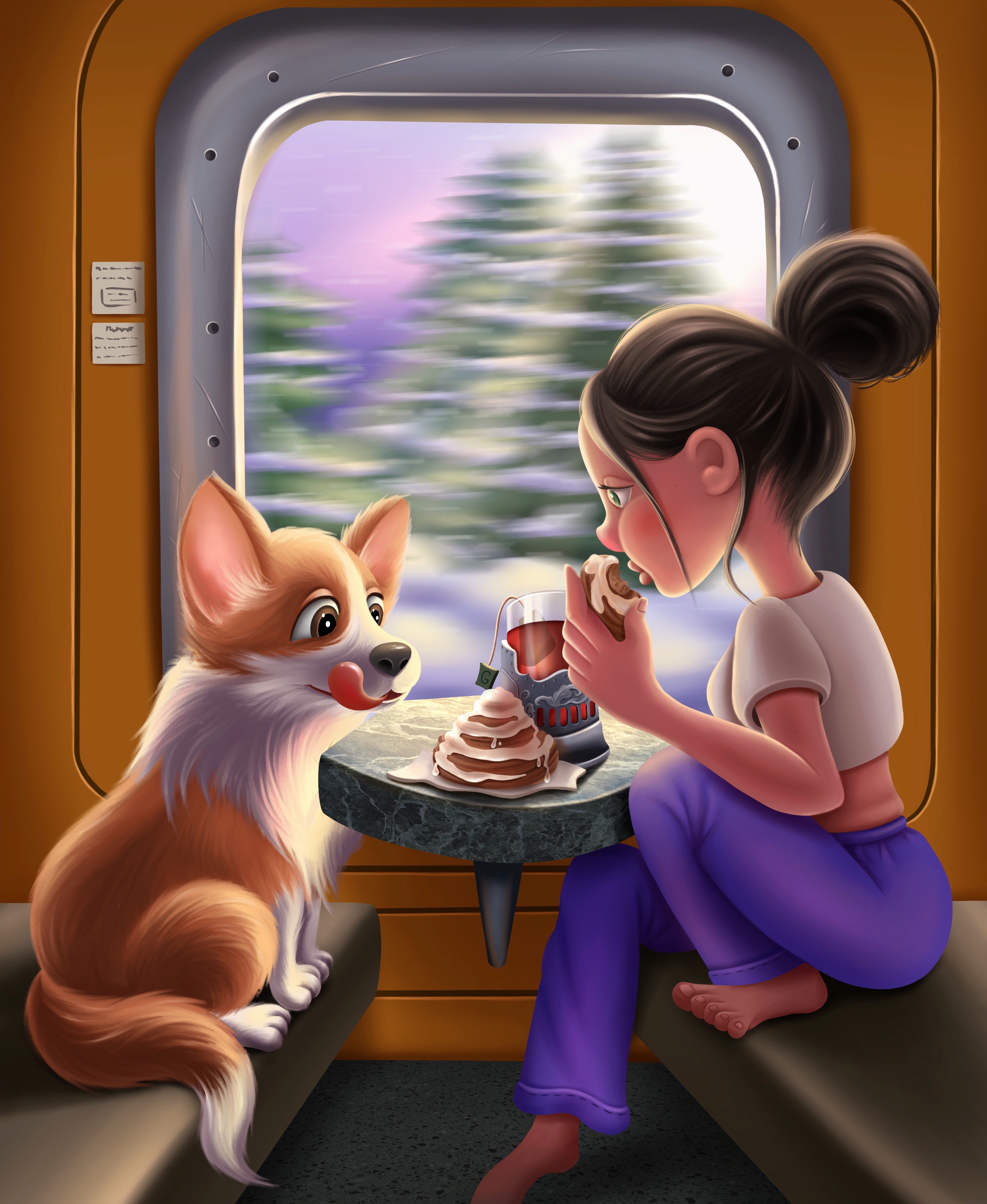 Семейное путешествие — Изображение №1 — Иллюстрация на Dprofile