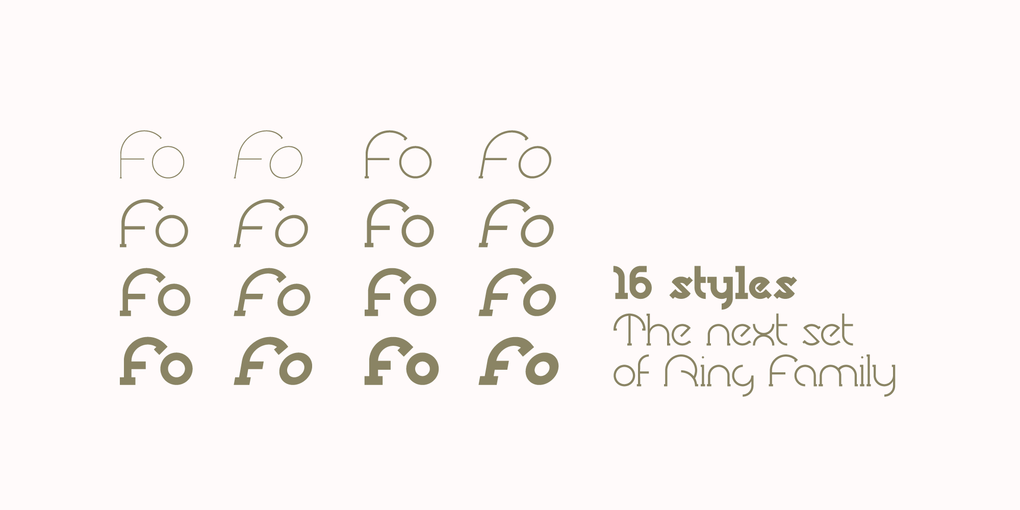 Ring Slab Font — Изображение №6 — Графика на Dprofile