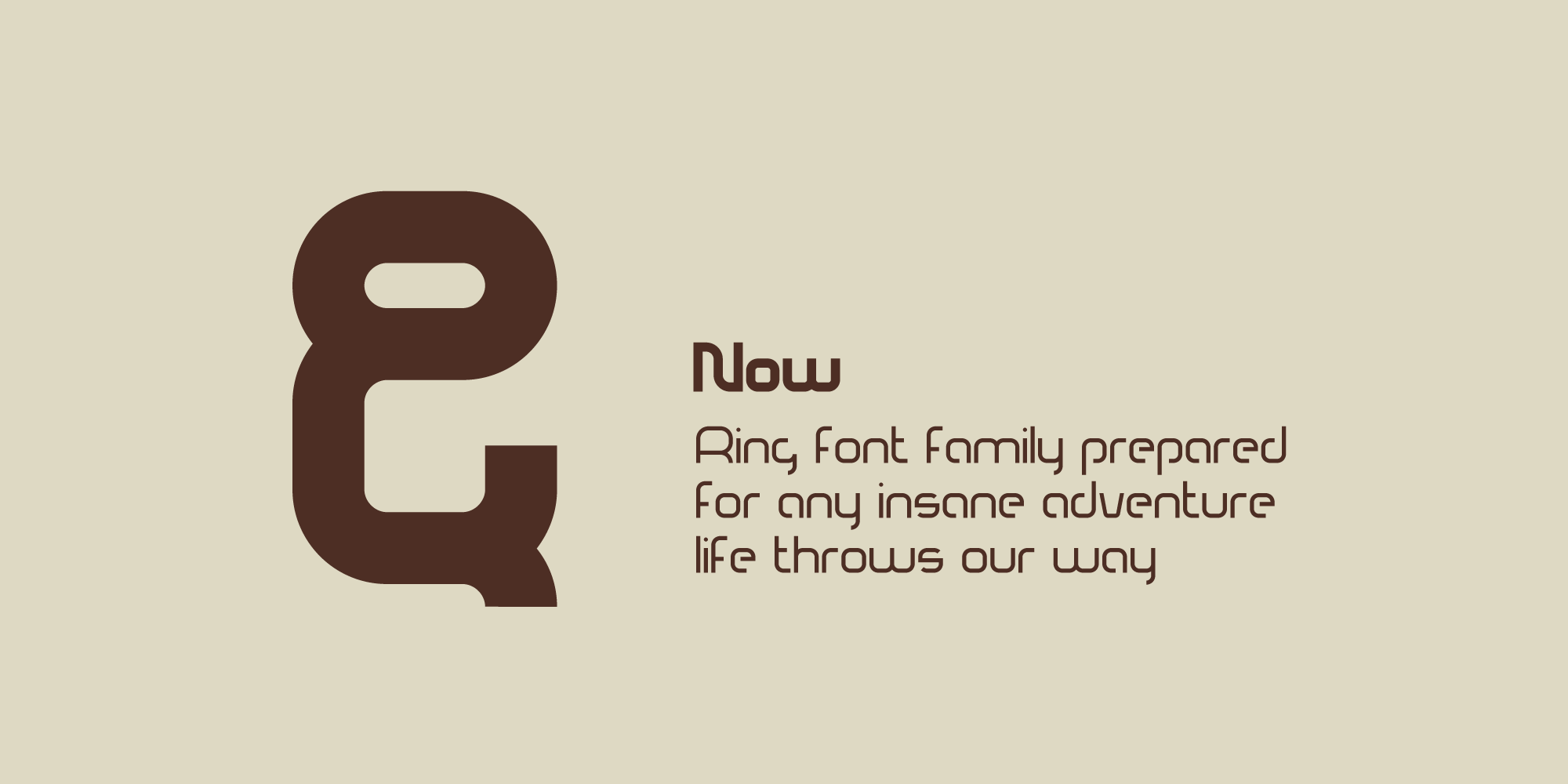 Ring Quad Font — Изображение №5 — Графика на Dprofile