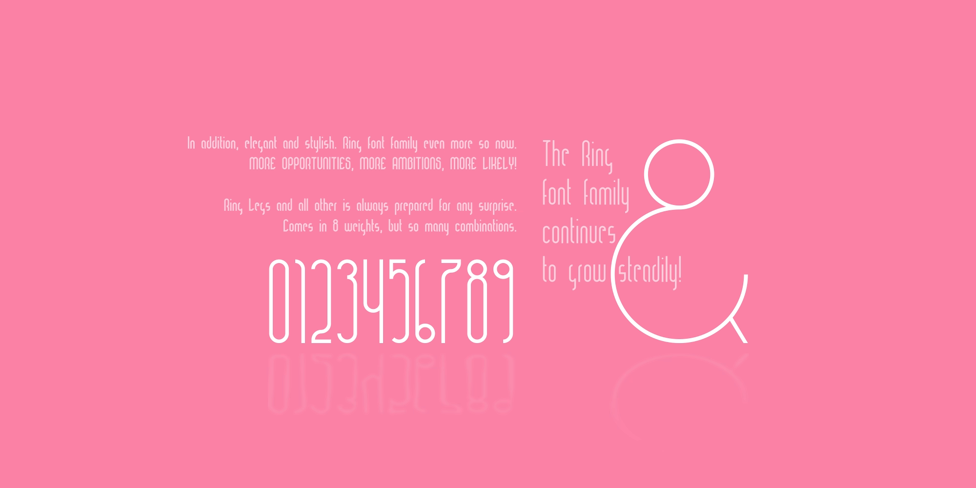 Ring Legs Font — Изображение №5 — Графика на Dprofile