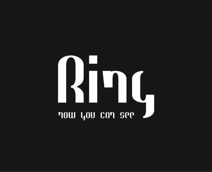Ring Eyes Font — Графика на Dprofile