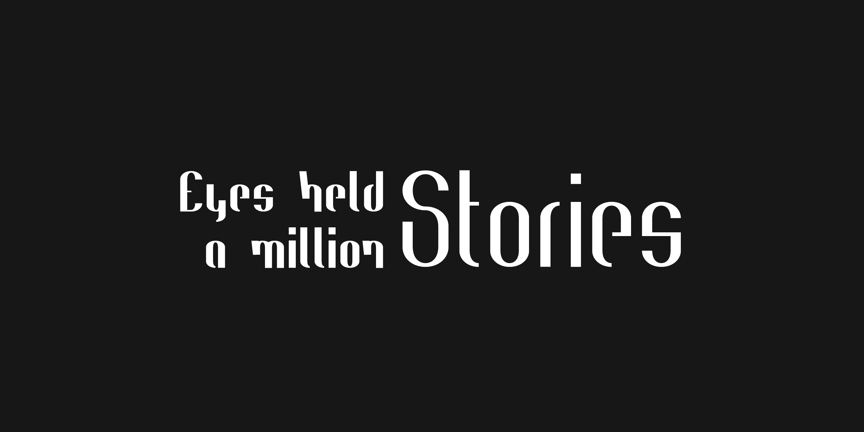 Ring Eyes Font — Изображение №3 — Графика на Dprofile