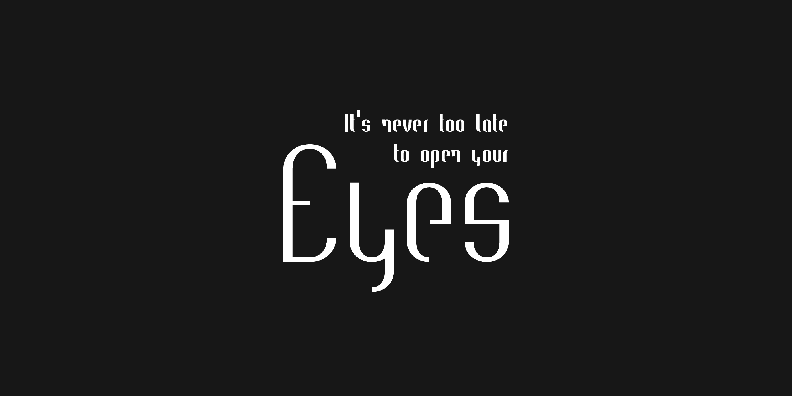 Ring Eyes Font — Изображение №2 — Графика на Dprofile