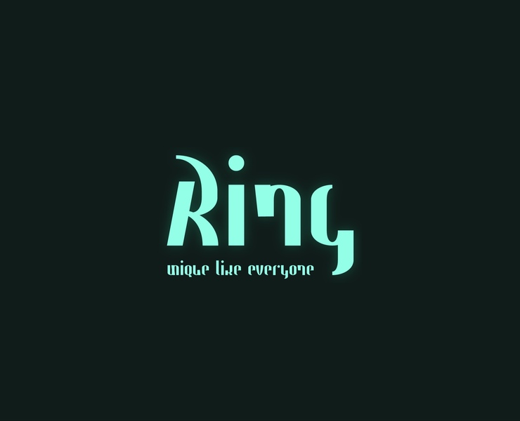 Ring Stag Font — Графика на Dprofile