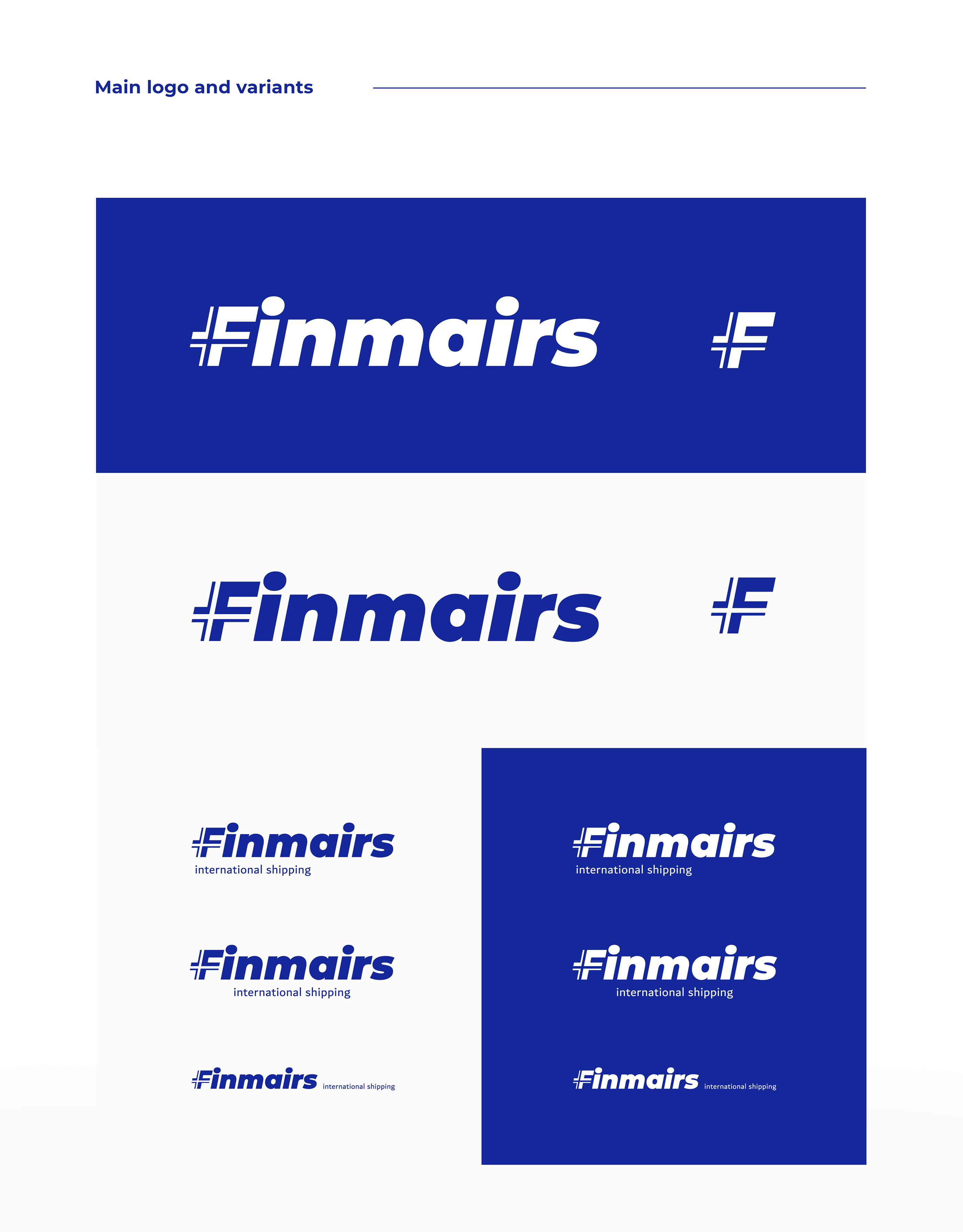 Finmairs — logistic identity — Изображение №3 — Брендинг на Dprofile