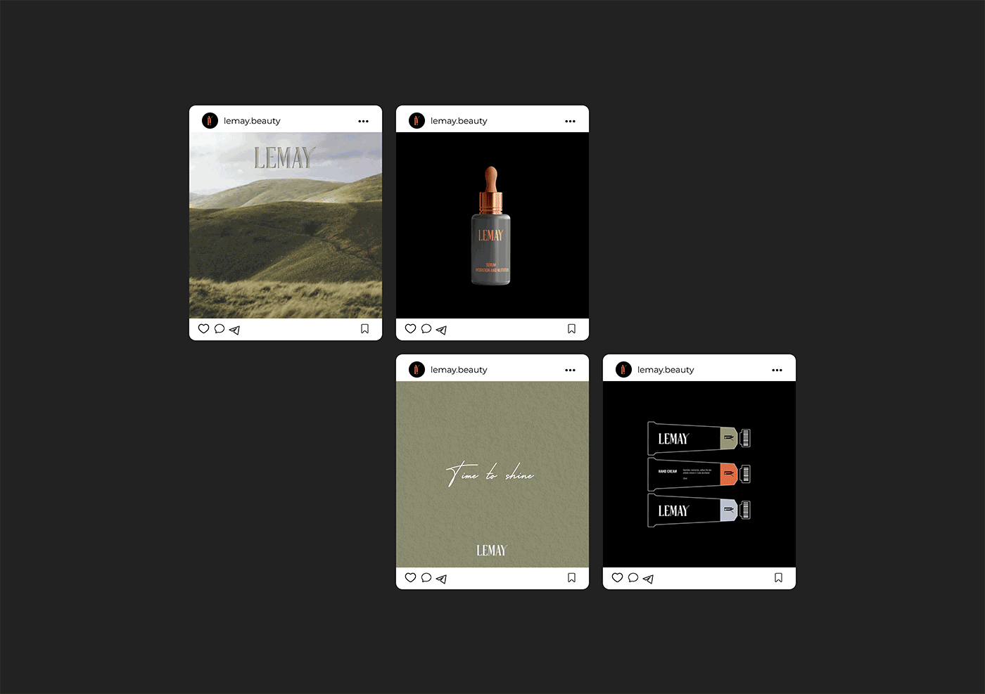 Фирменный стиль бренда косметики айдентика нейминг лого — Изображение №13 — Брендинг на Dprofile