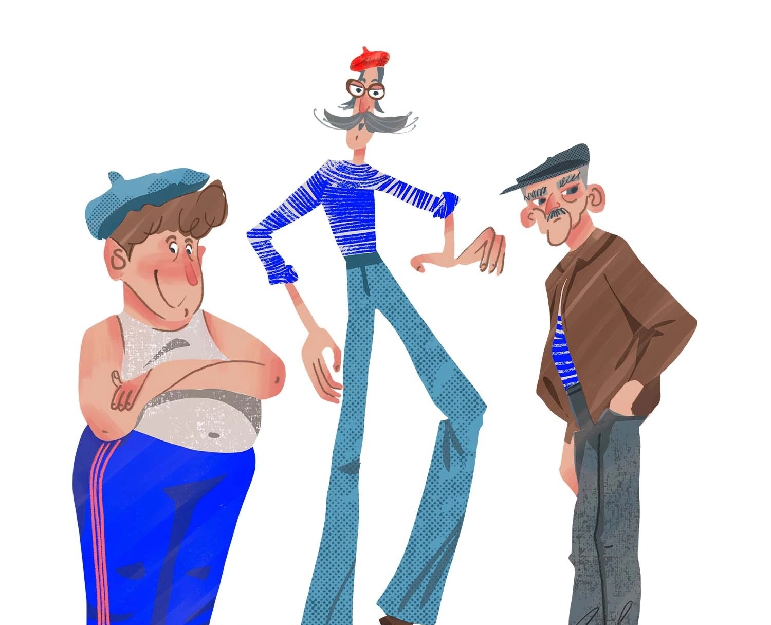 Дизайн персонажей — Иллюстрация на Dprofile