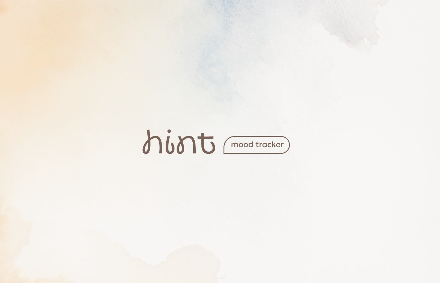 Hint | mood tracker app — Изображение №2 — Интерфейсы, Брендинг на Dprofile