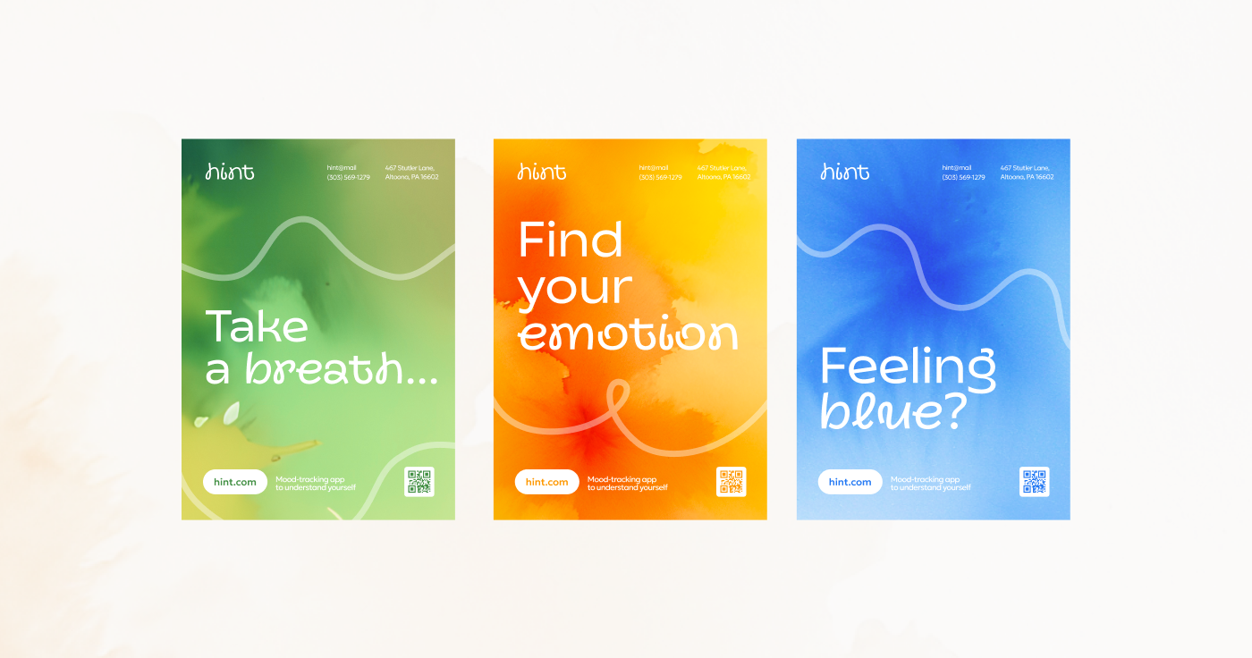 Hint | mood tracker app — Изображение №15 — Интерфейсы, Брендинг на Dprofile