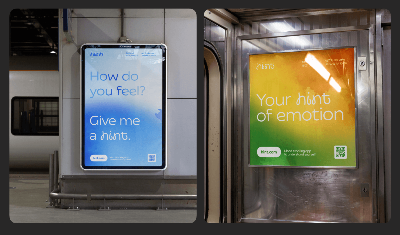 Hint | mood tracker app — Изображение №14 — Интерфейсы, Брендинг на Dprofile