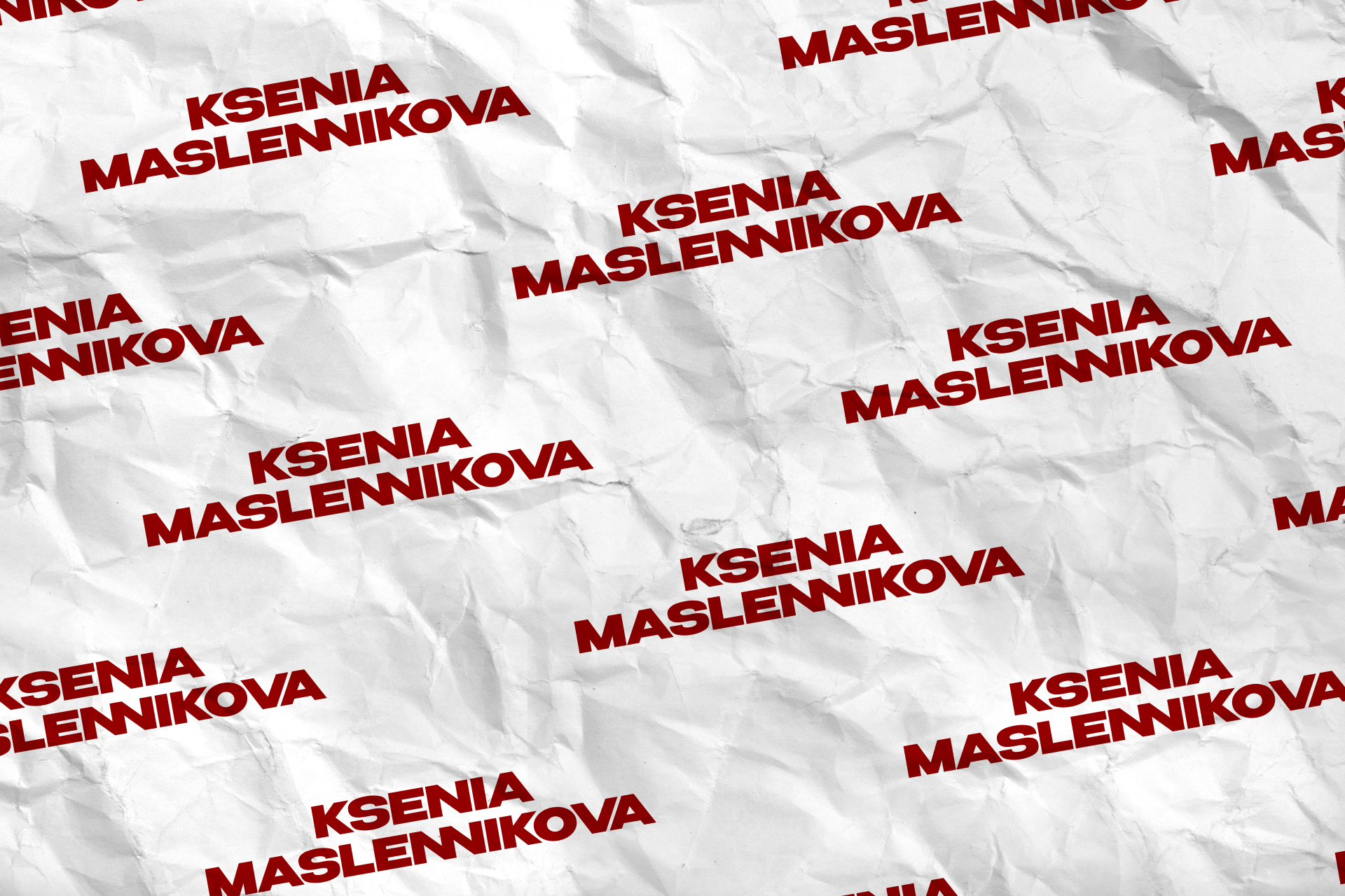 Ксения Масленников | Дизайн Логотипа для Личного Бренда — Изображение №5 — Брендинг на Dprofile