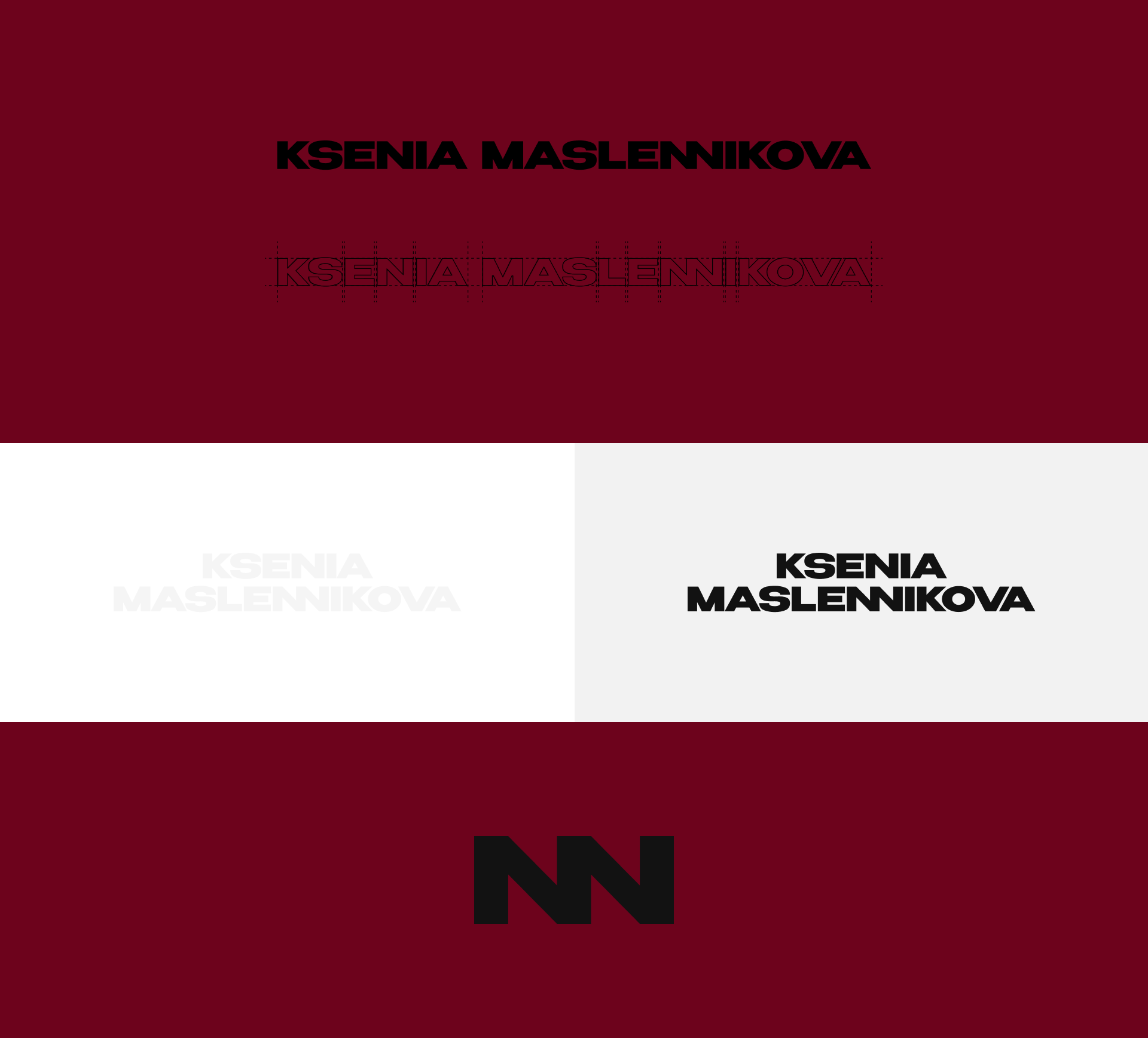 Ксения Масленников | Дизайн Логотипа для Личного Бренда — Изображение №3 — Брендинг на Dprofile