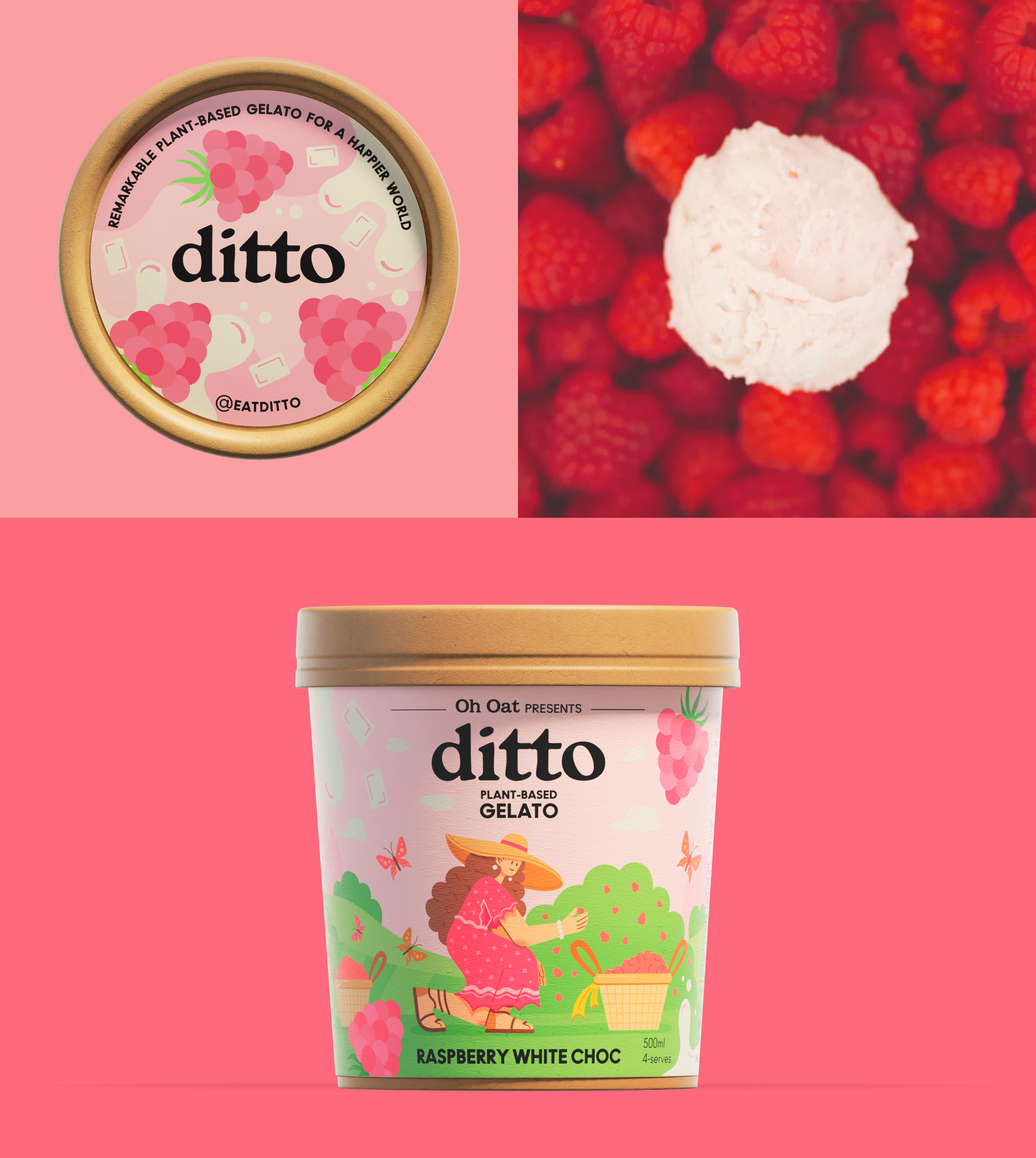 Ditto pt.2 — Веганское мороженое — Изображение №7 — Иллюстрация, 3D на Dprofile