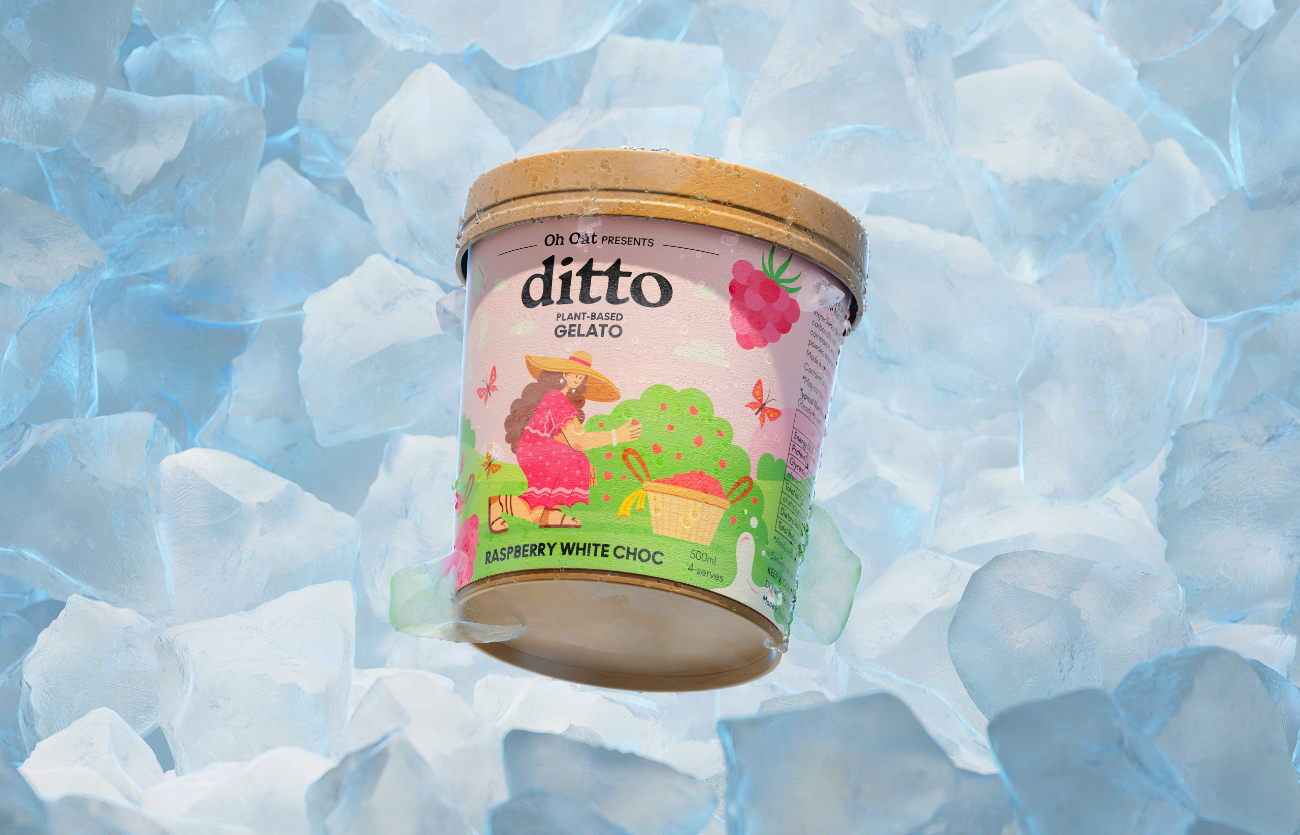 Ditto pt.2 — Веганское мороженое — Изображение №13 — Иллюстрация, 3D на Dprofile