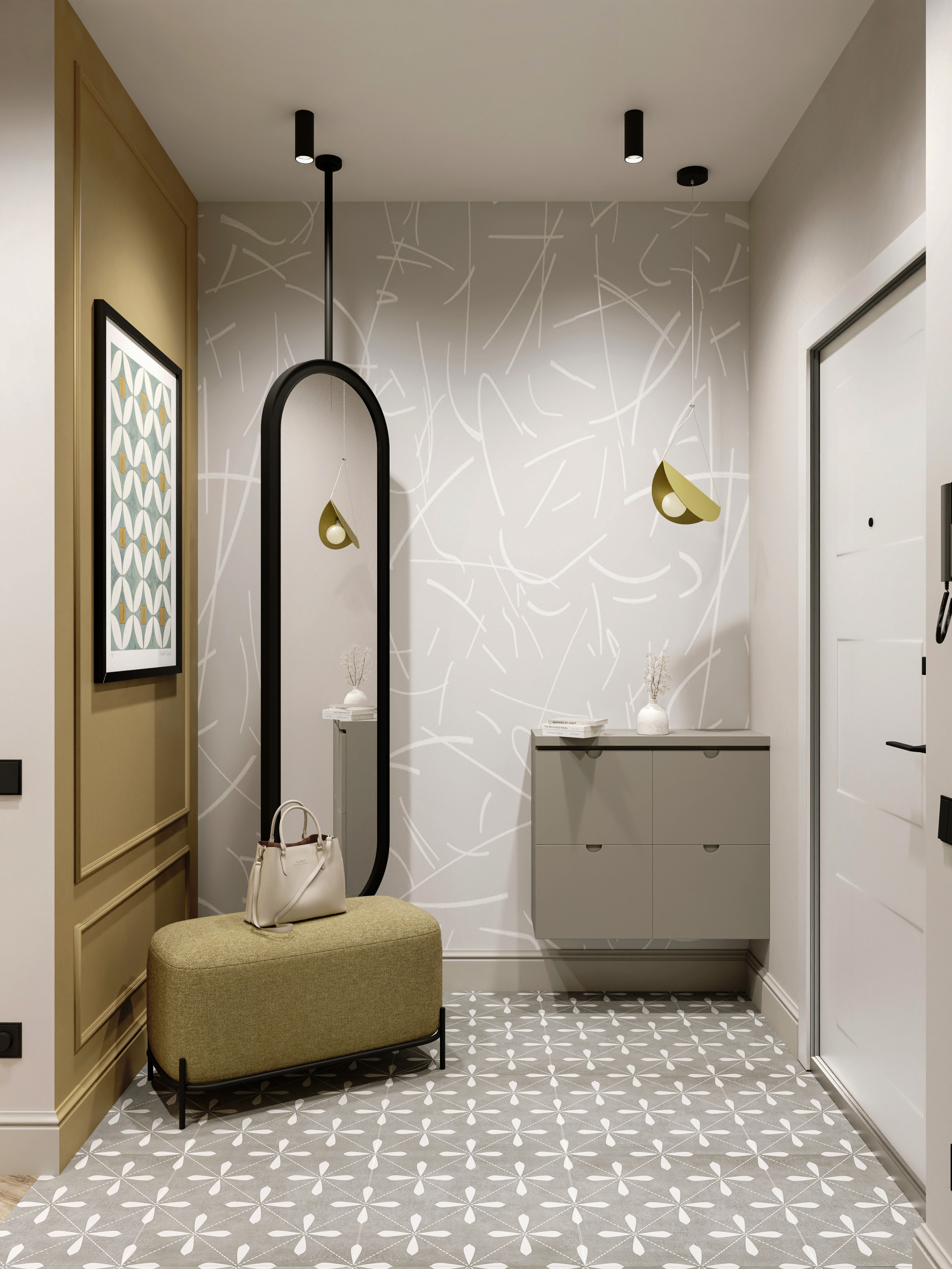 Входная зона ЖК Лидер, г. Владивосток — Изображение №1 — 3D на Dprofile