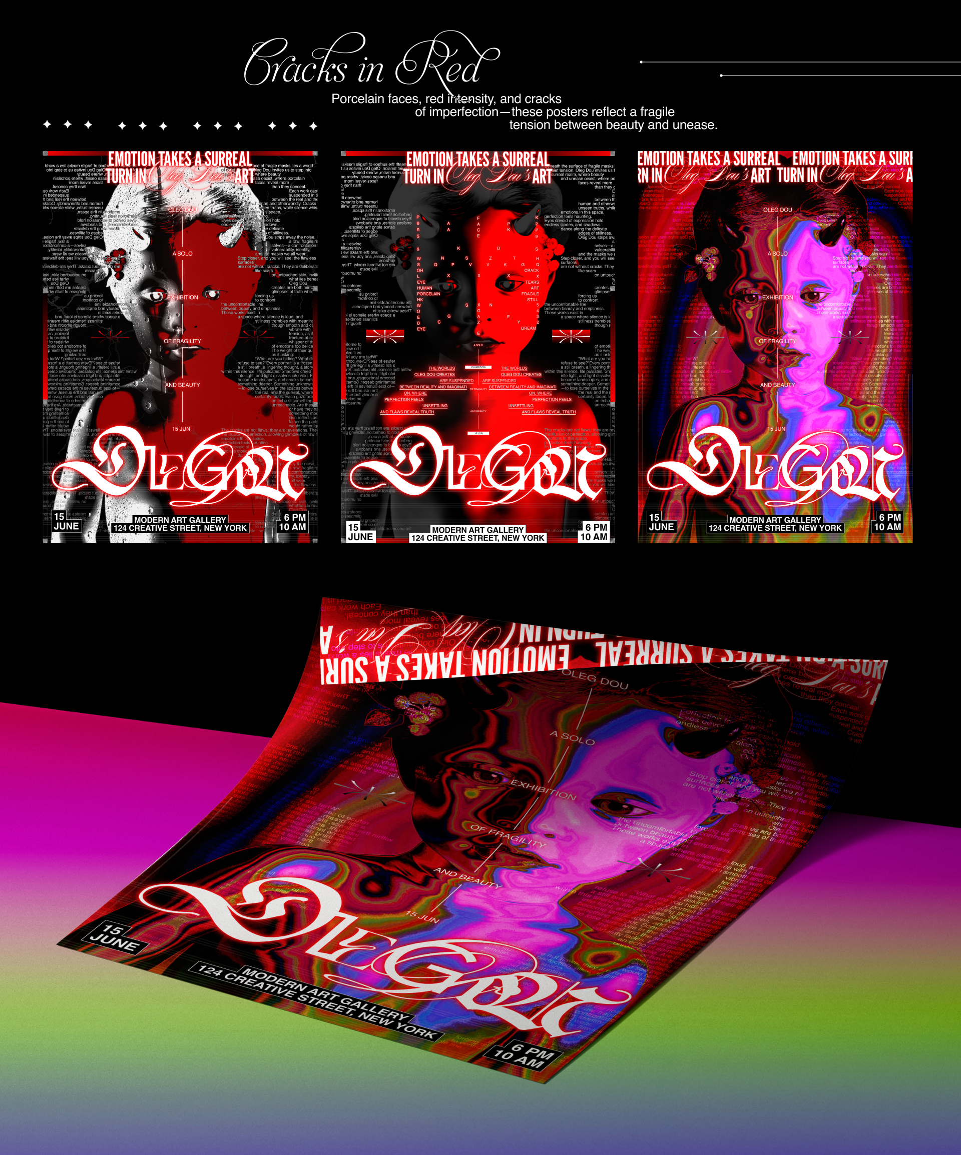 OLEG DOU ▪︎ POSTERS — Изображение №4 — Графика на Dprofile