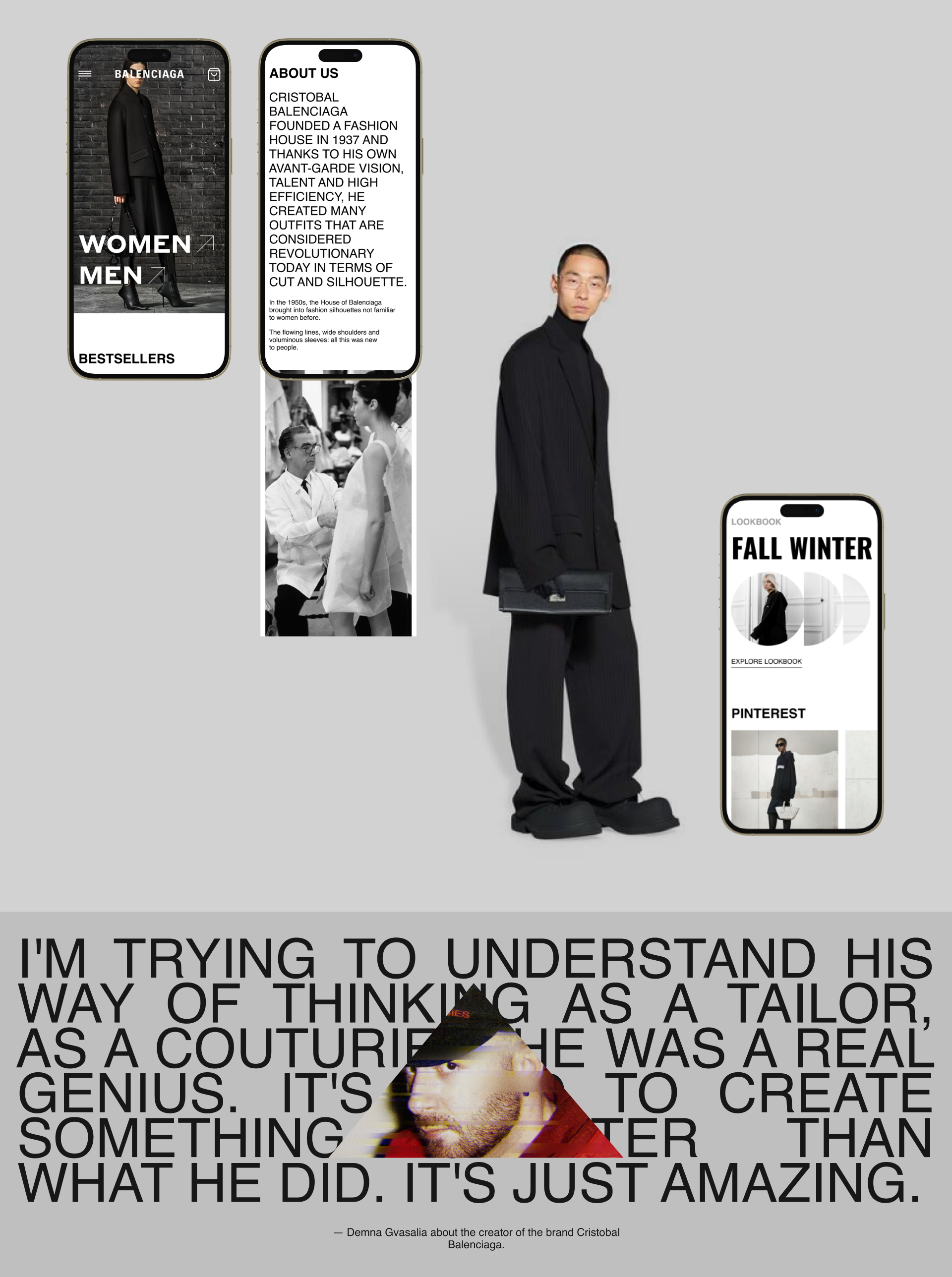 BALENCIAGA | E-commerce redesign — Изображение №5 — Интерфейсы на Dprofile