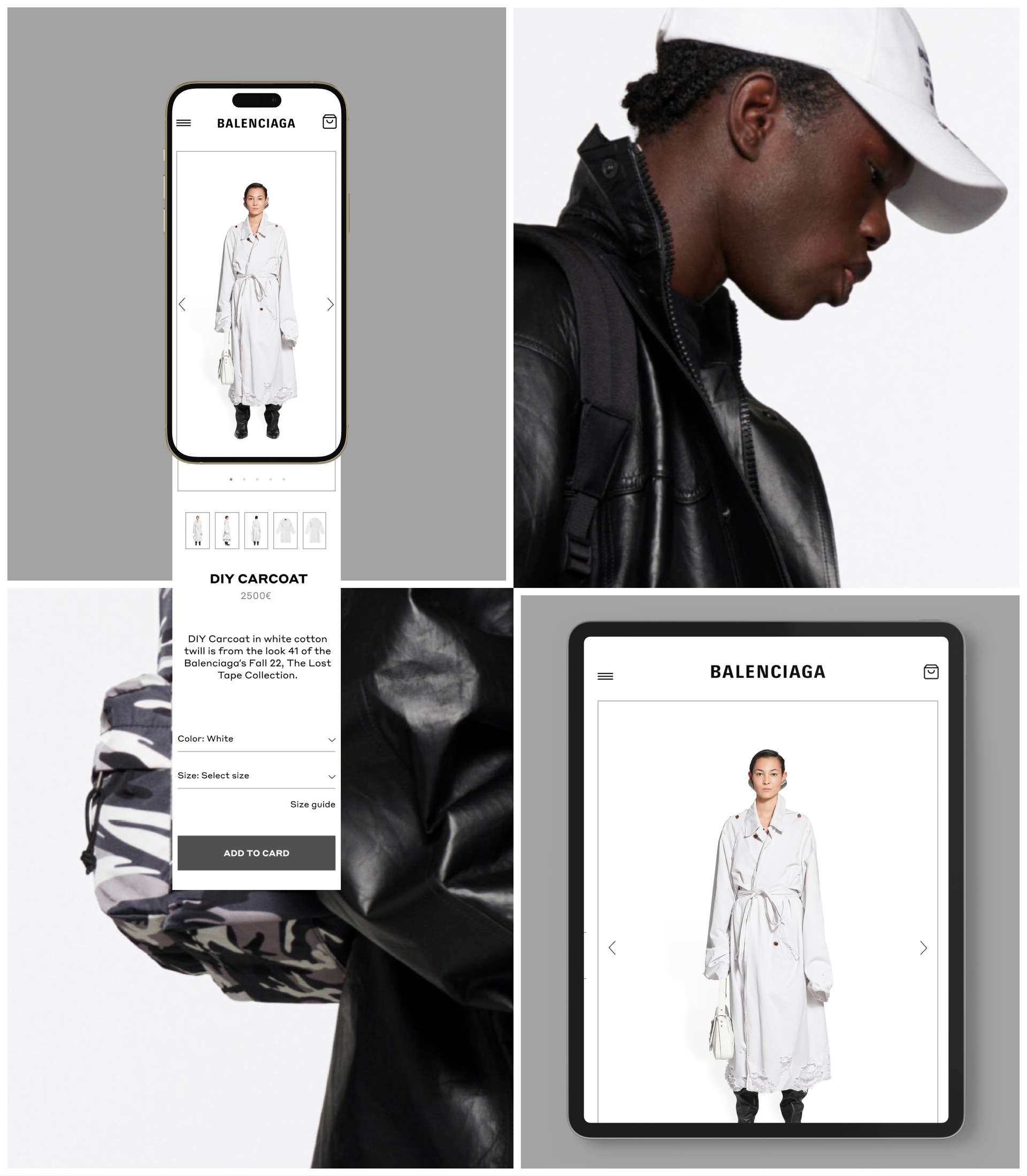 BALENCIAGA | E-commerce redesign — Изображение №10 — Интерфейсы на Dprofile
