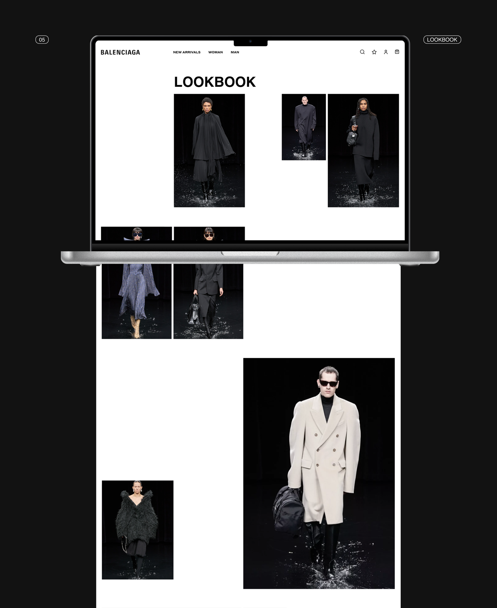 BALENCIAGA | E-commerce redesign — Изображение №12 — Интерфейсы на Dprofile