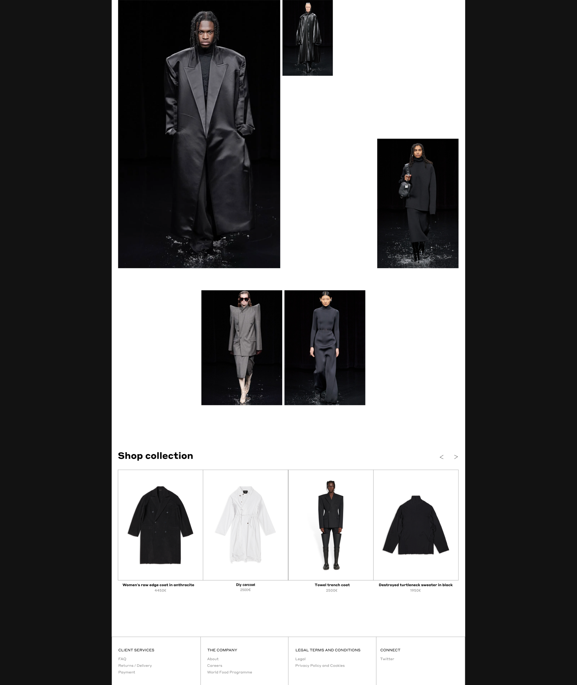 BALENCIAGA | E-commerce redesign — Изображение №13 — Интерфейсы на Dprofile