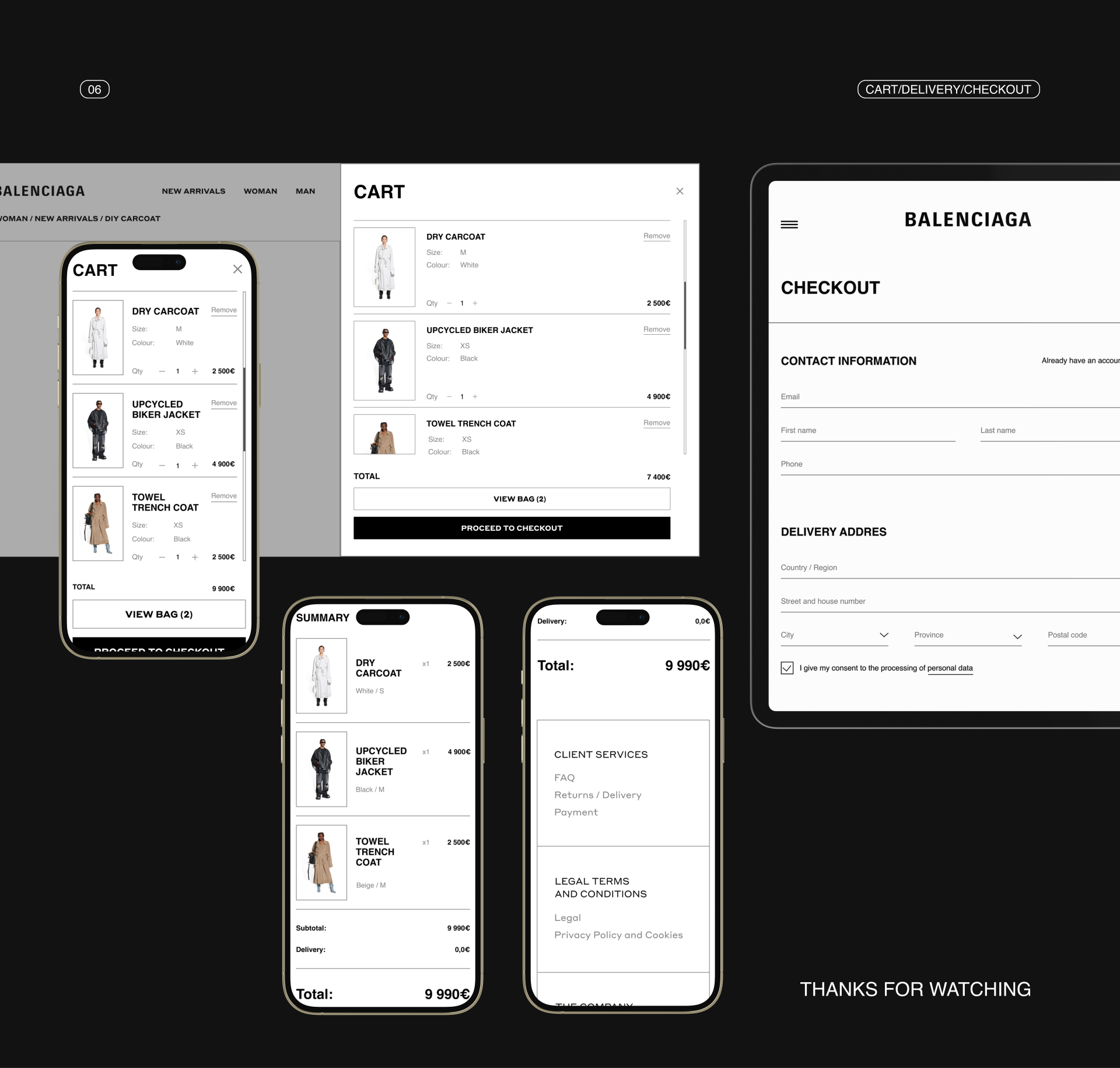 BALENCIAGA | E-commerce redesign — Изображение №15 — Интерфейсы на Dprofile
