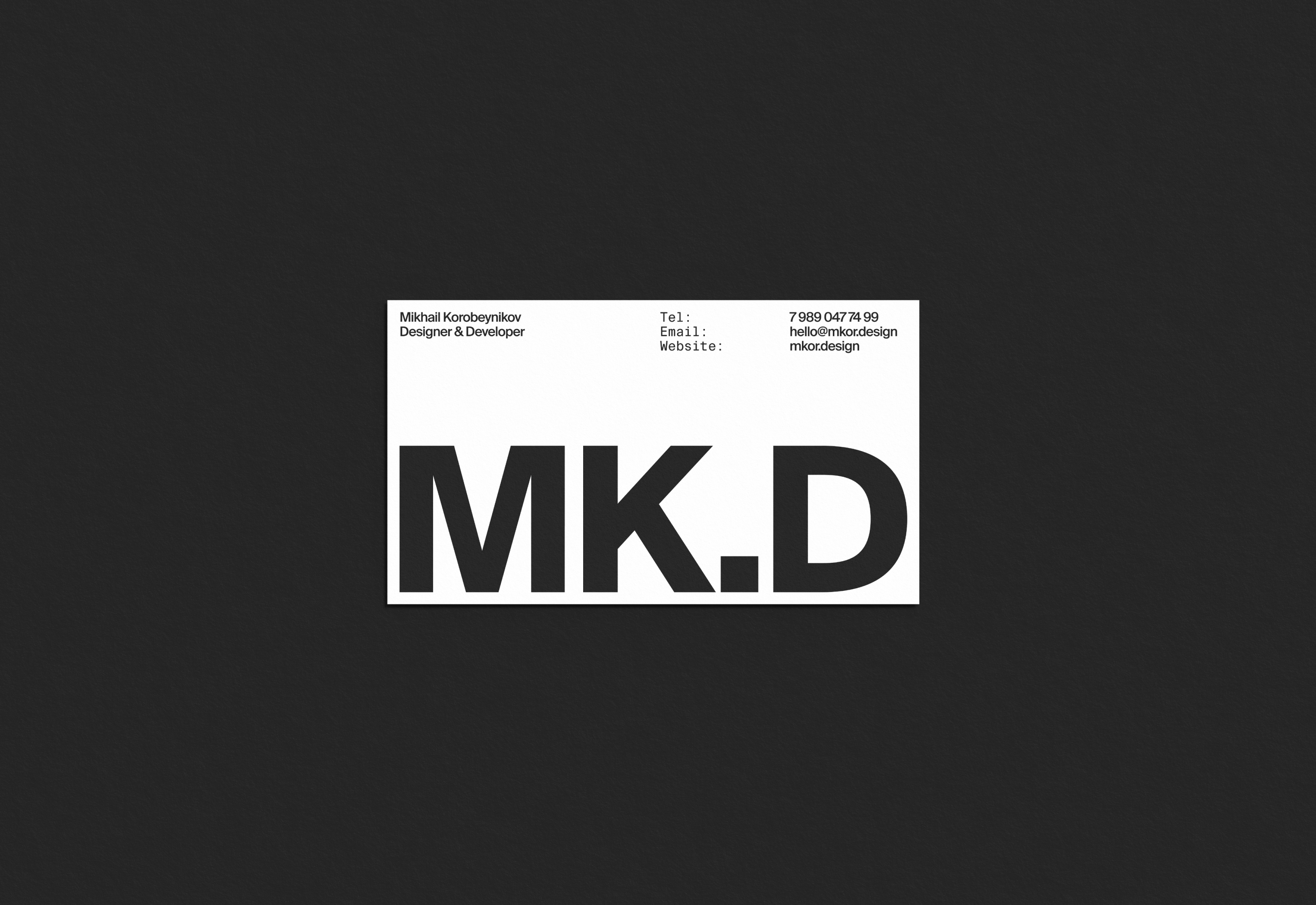 MK.D — Temporary Portfolio 2023–2024 — Изображение №6 — Интерфейсы на Dprofile