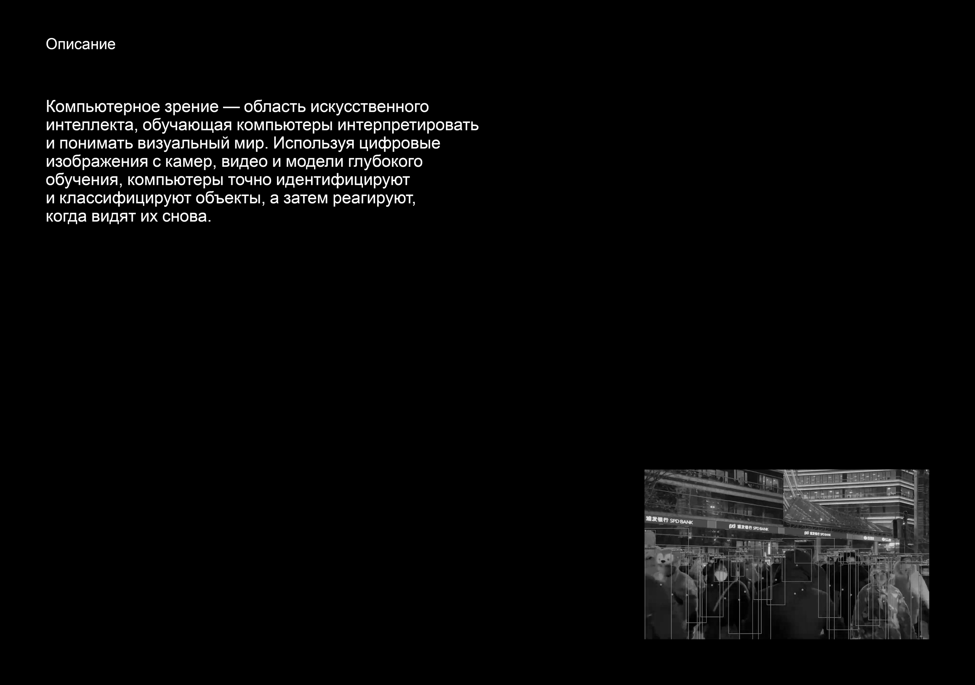 COMPUTER VISION WEBSITE — Изображение №2 — Интерфейсы, Графика на Dprofile
