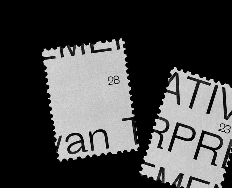 stamp calendar inspired by Jan Van Toorn — Графика на Dprofile