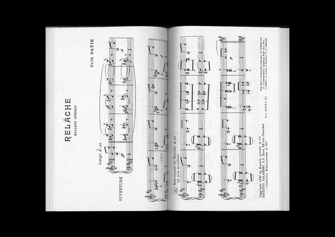 «Relâche» — Picabia, Satie, Clair (book) — Изображение №29 — Графика на Dprofile