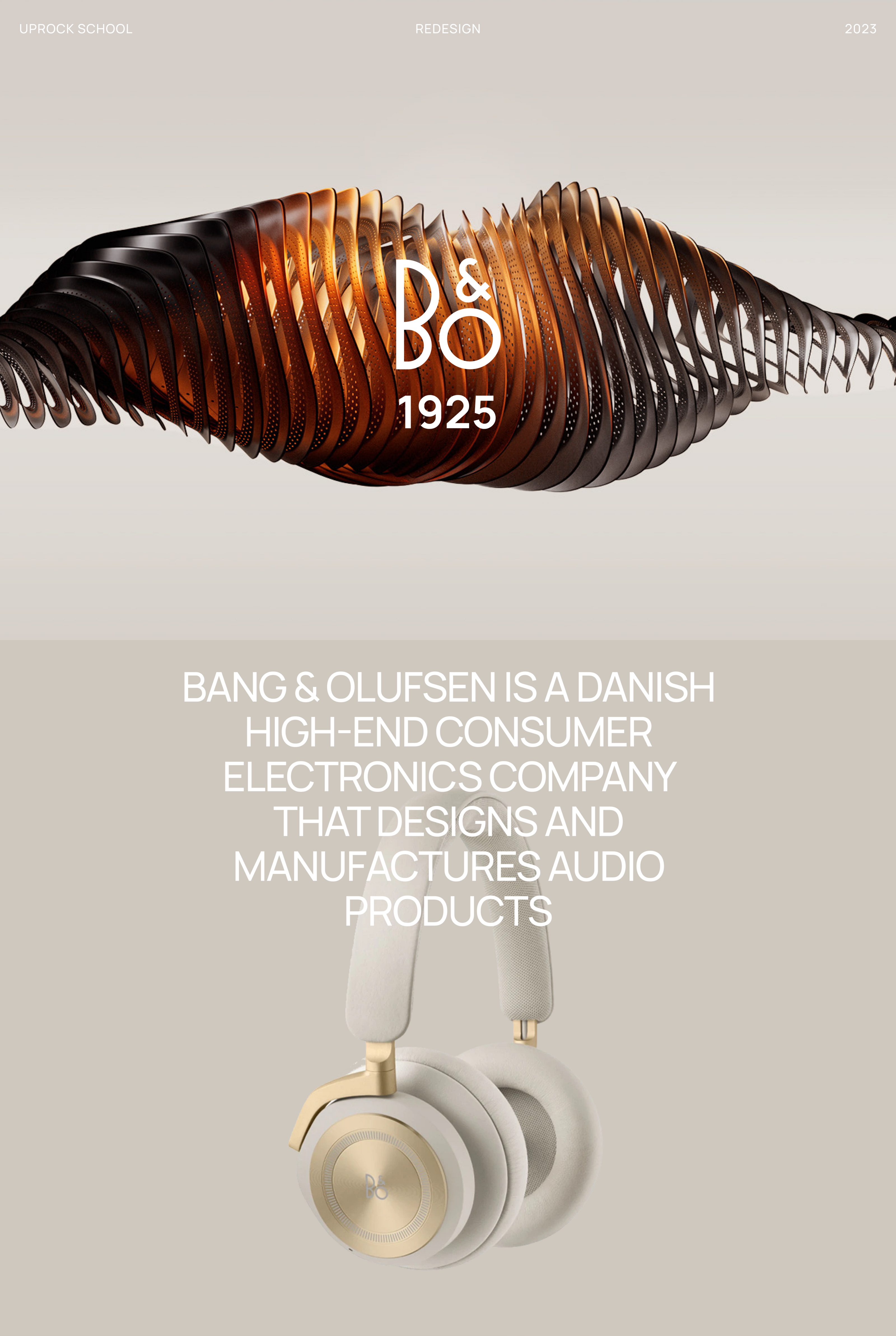 Bang&Olufsen | E-commerce redesign — Изображение №1 — Брендинг, Интерфейсы на Dprofile