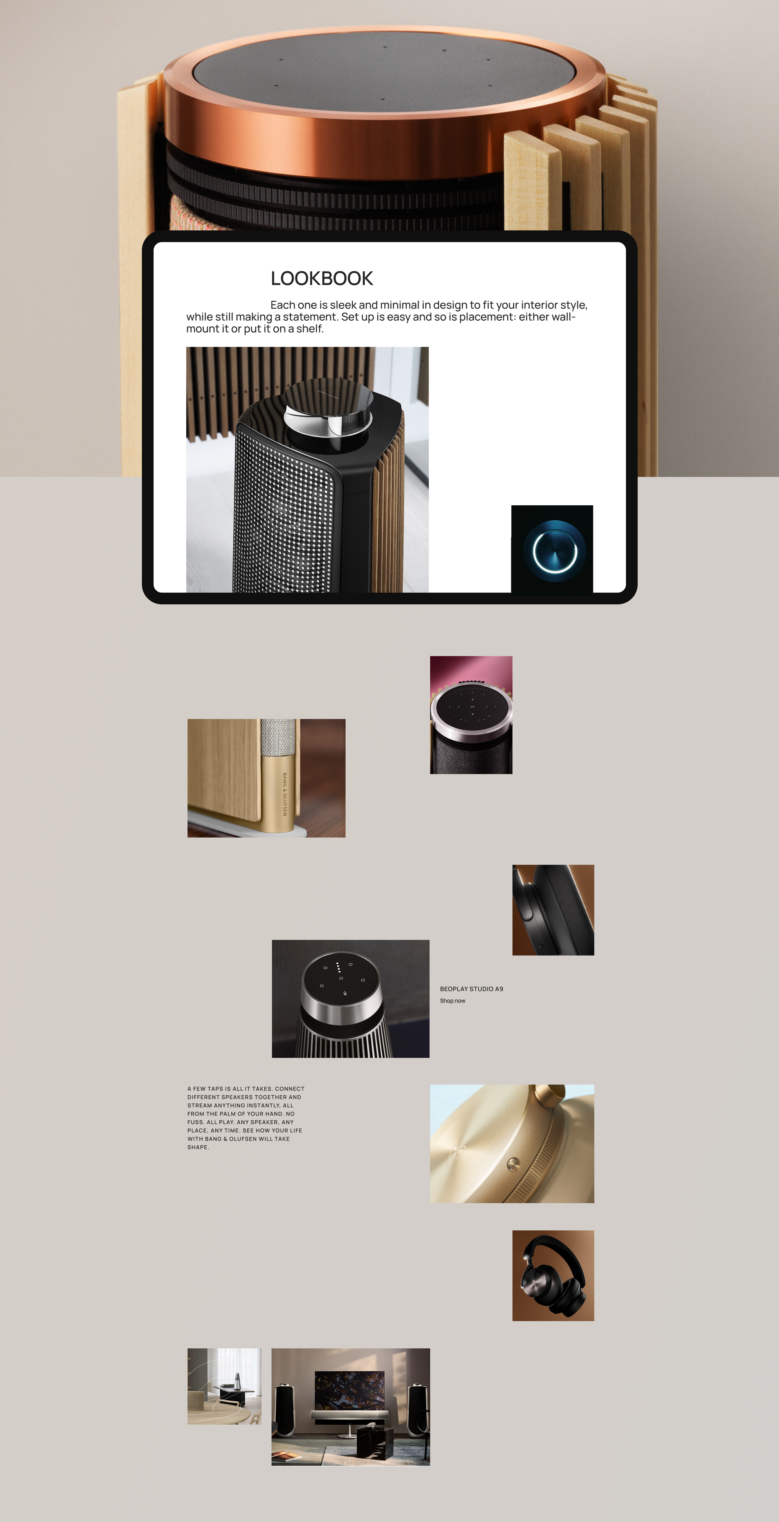 Bang&Olufsen | E-commerce redesign — Изображение №4 — Брендинг, Интерфейсы на Dprofile