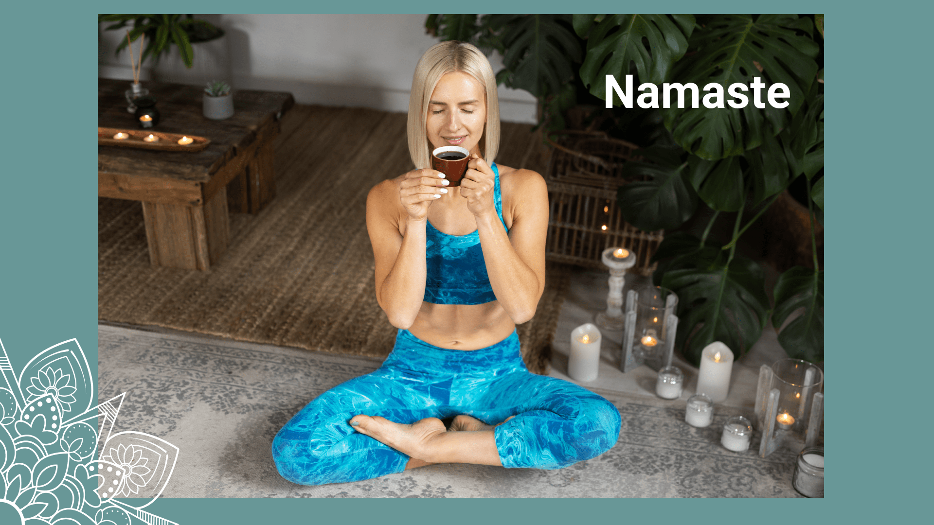 Студия йоги "Namaste" — Изображение №1 — Анимация на Dprofile