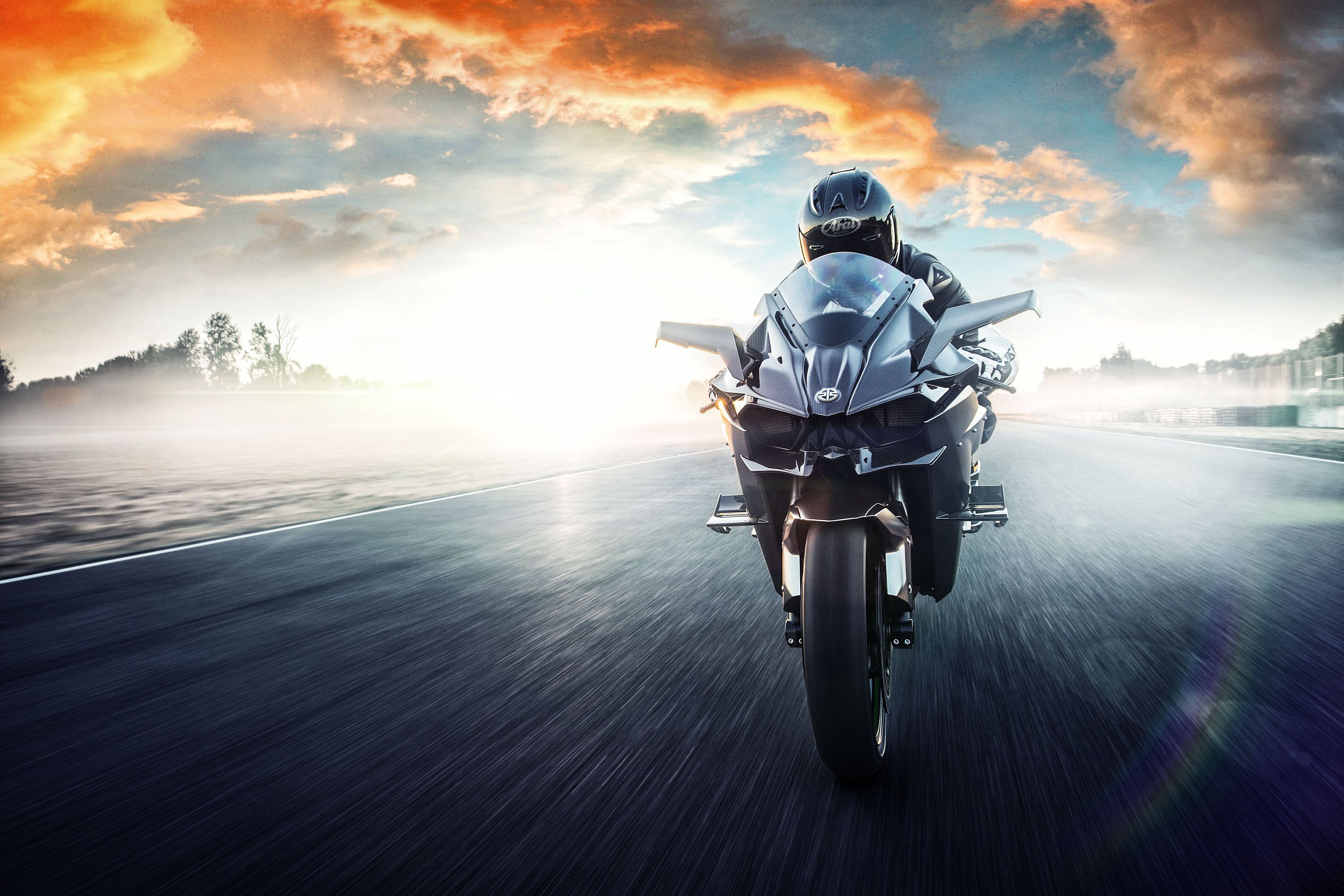 Concept Kawasaki H2R landing page — Изображение №7 — Интерфейсы, Брендинг, Графика на Dprofile