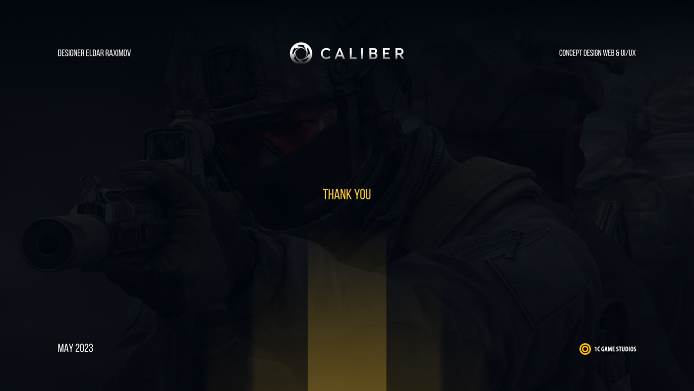 Caliber | UX/UI Concept | — Изображение №7 — Маркетинг, Интерфейсы на Dprofile