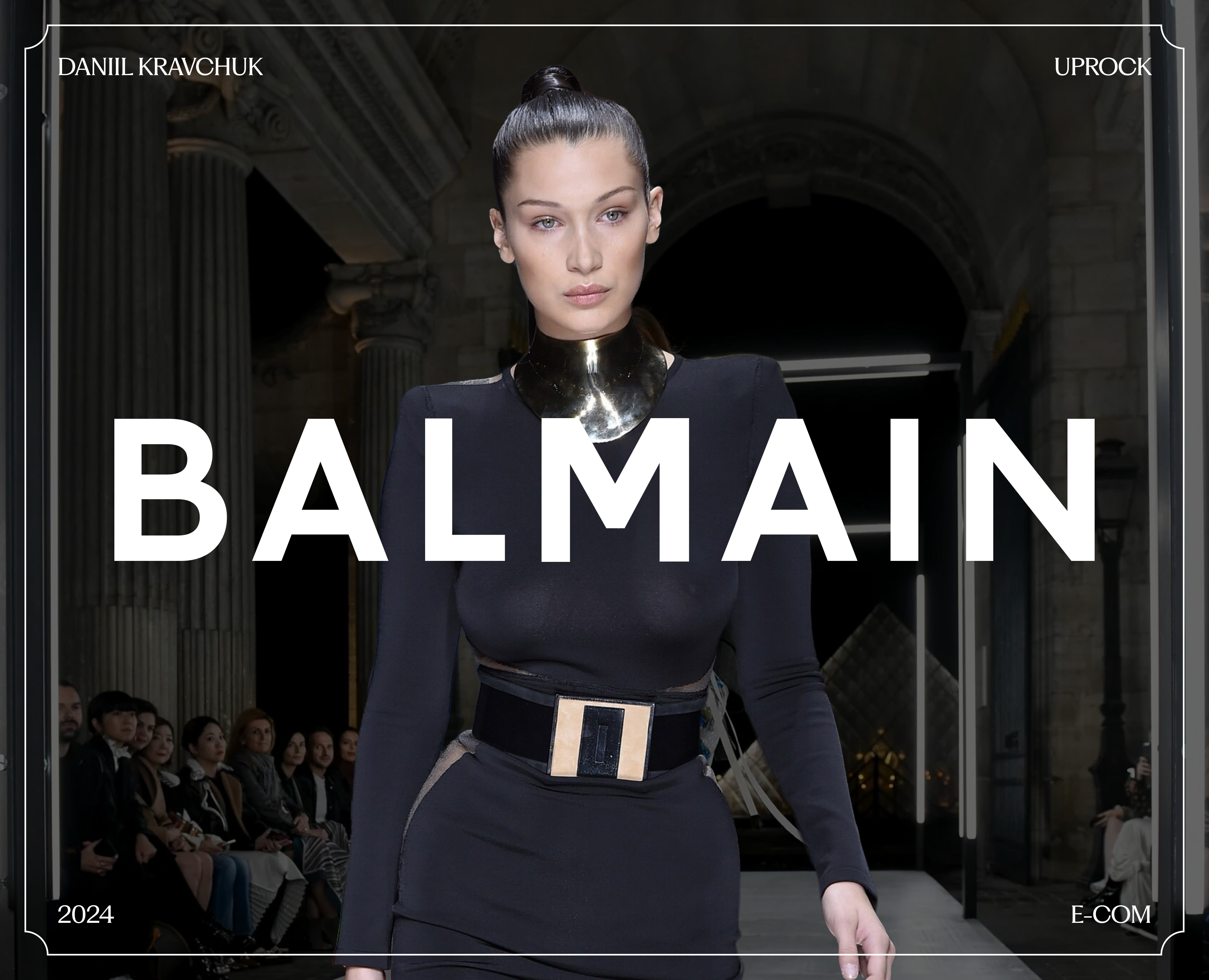 Balmain | E-commerce — Интерфейсы, Брендинг на Dprofile