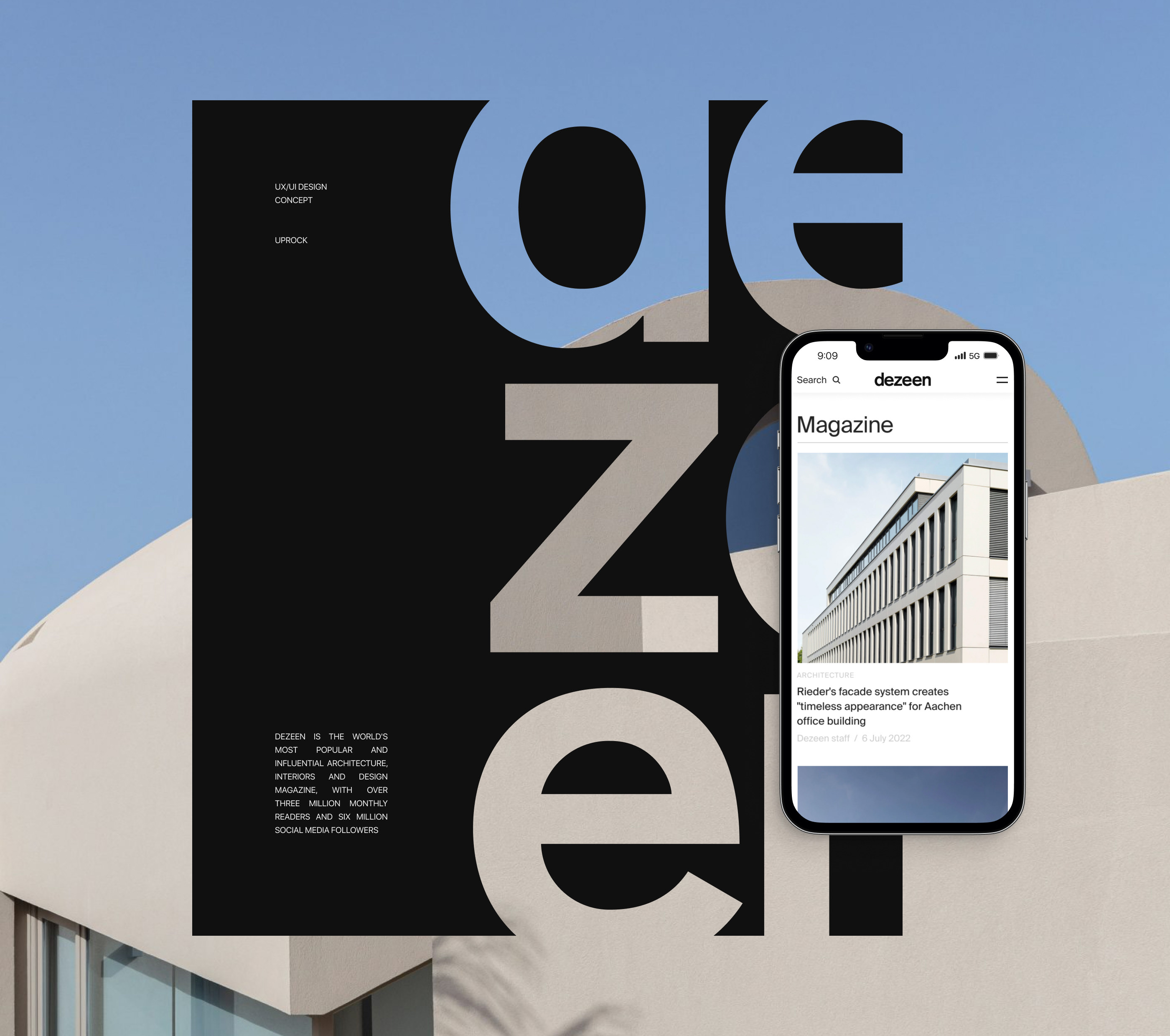 Dezeen | Новостной сайт — Изображение №1 — Интерфейсы на Dprofile