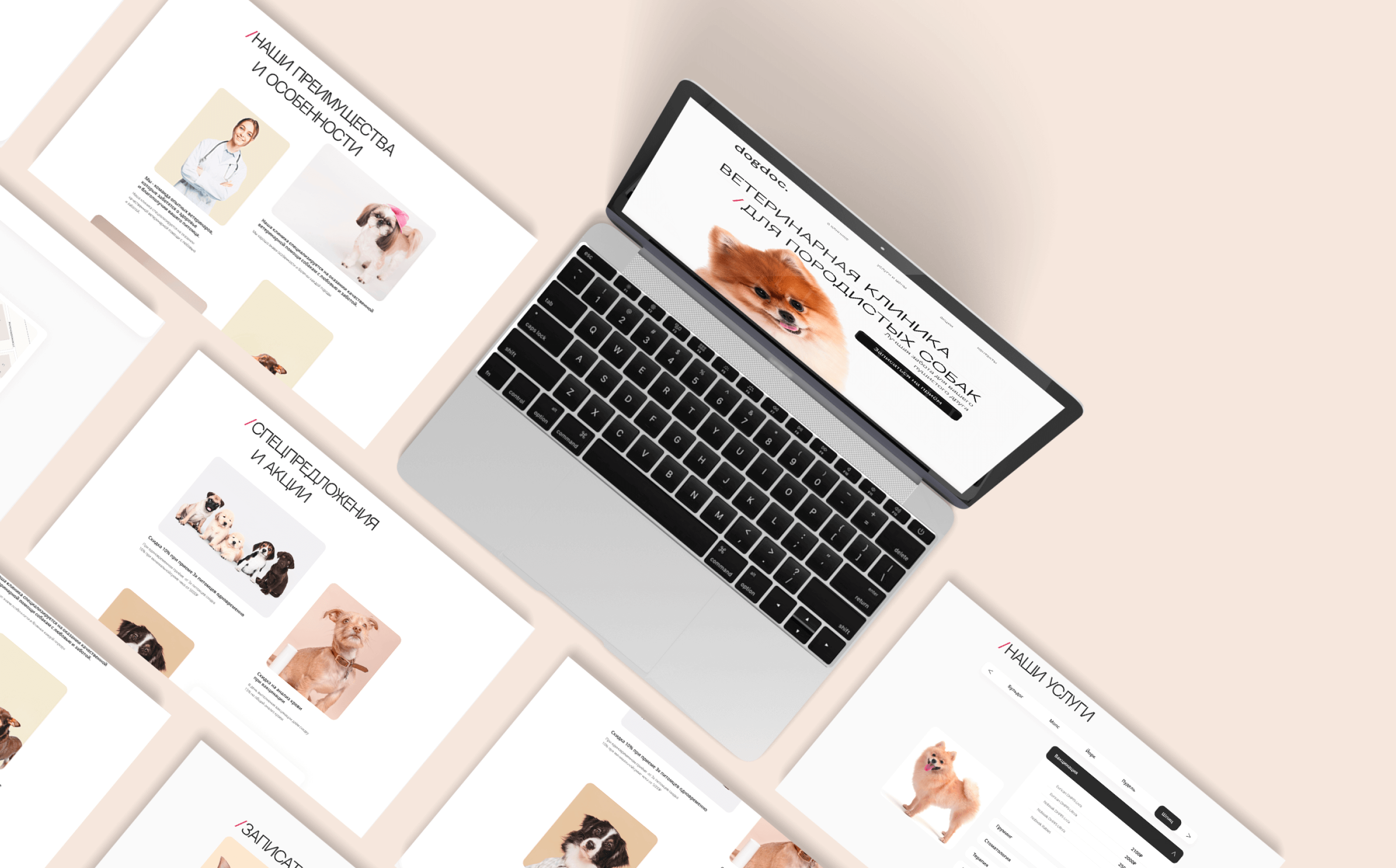 Landing page for veterinary clinic — Изображение №13 — Интерфейсы на Dprofile