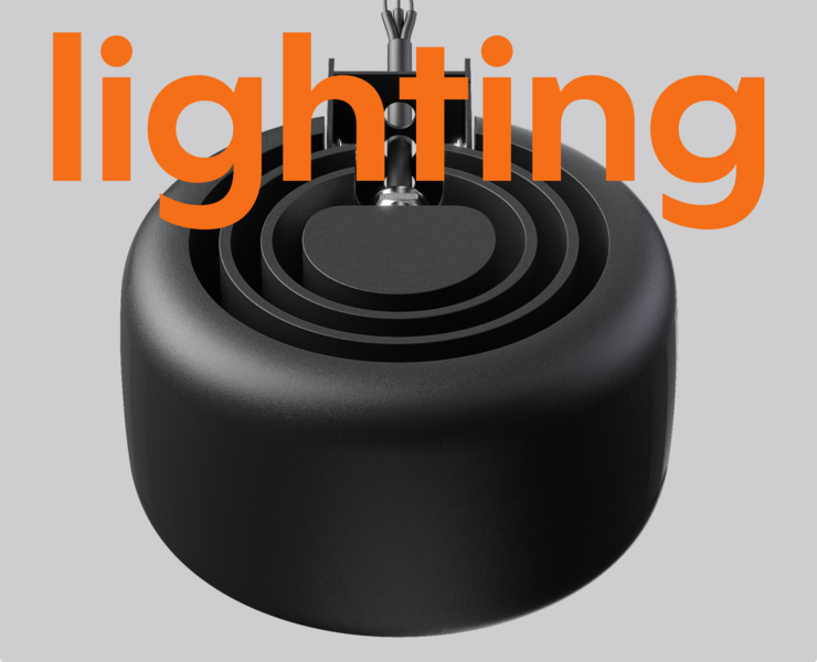 A series of directional lighting fixtures — 3D на Dprofile