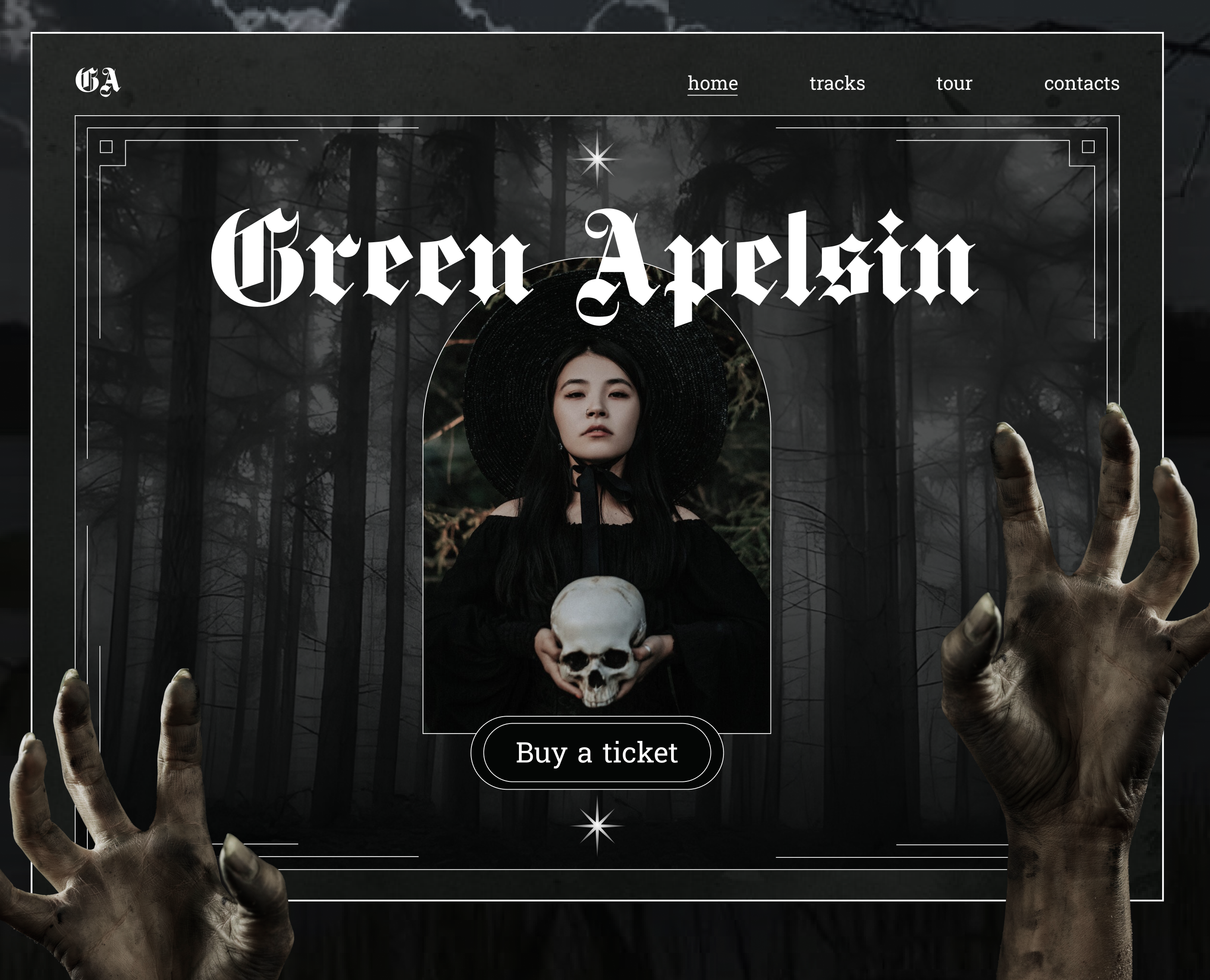 Green Apelsin / LANDING PAGE — Интерфейсы на Dprofile
