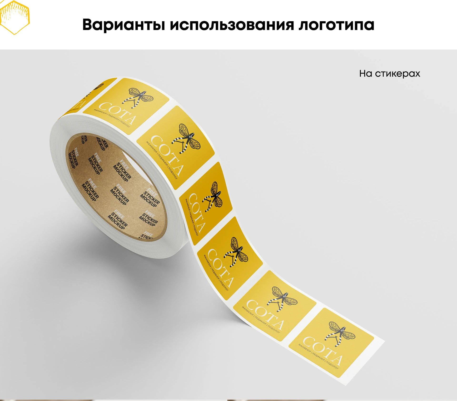 Логотип для студии красоты «Сота» — Изображение №4 — Брендинг на Dprofile
