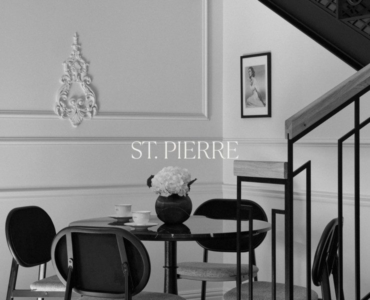 SAINT PIERRE — Интерфейсы, Брендинг на Dprofile