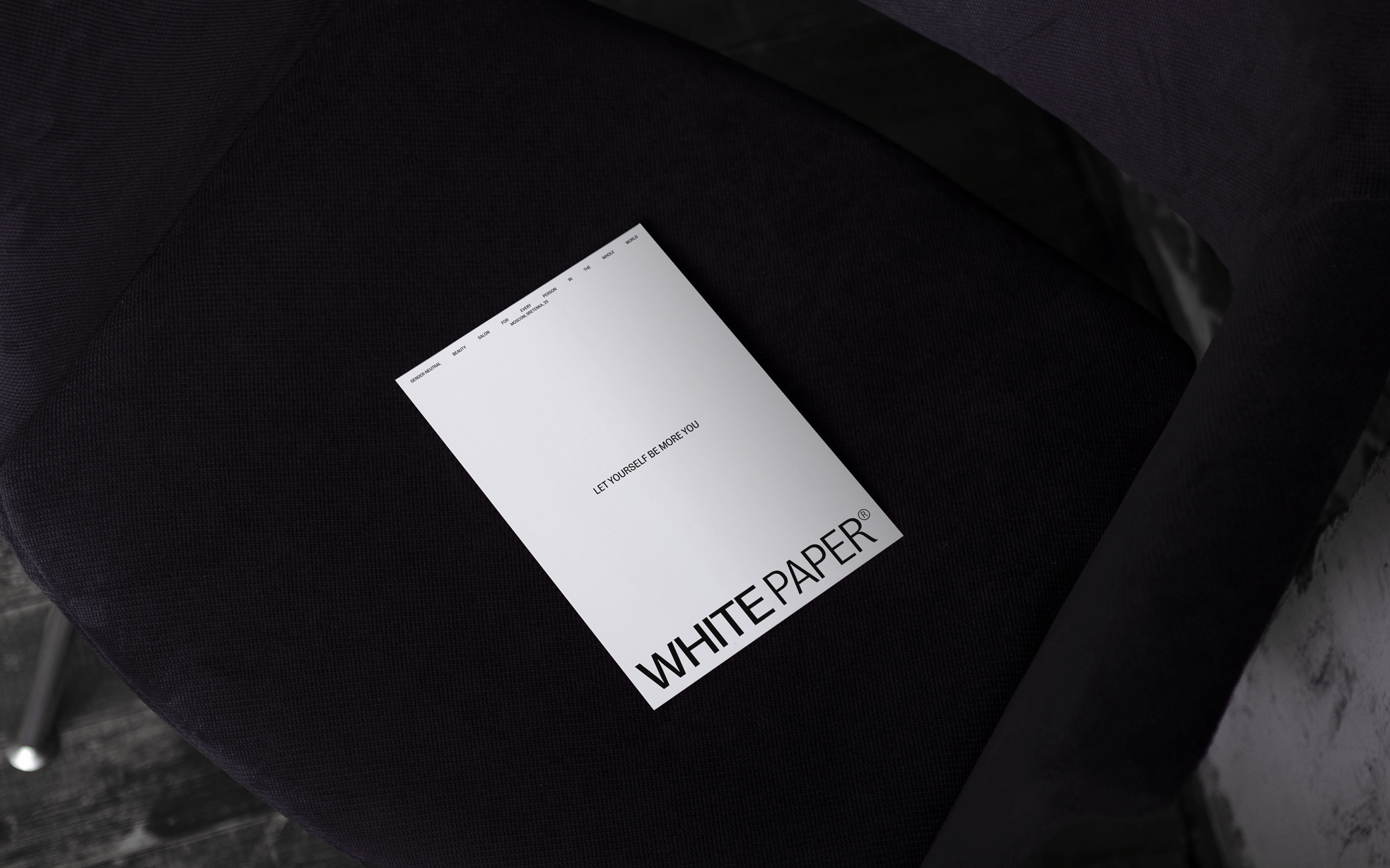 WHITE PAPER® — Изображение №20 — Брендинг на Dprofile