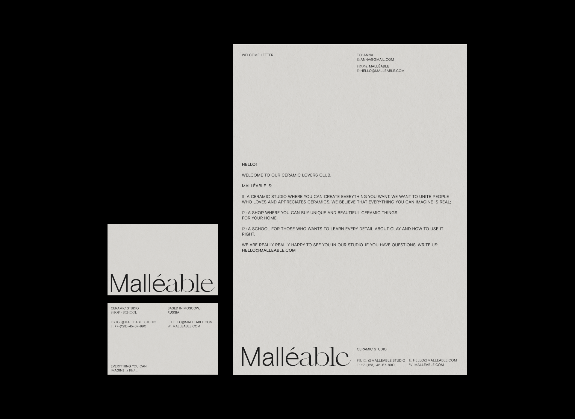 MALLÉABLE — Изображение №2 — Брендинг, Маркетинг на Dprofile