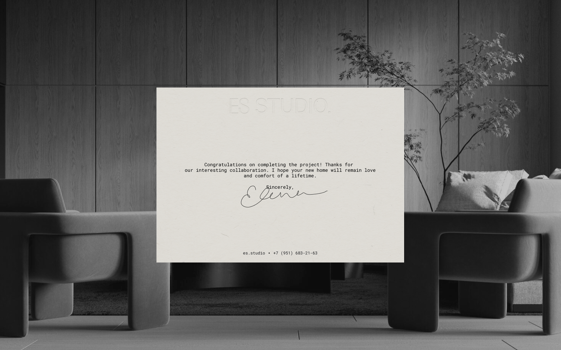 ES STUDIO. VISUAL IDENTITY & WEB DESIGN — Изображение №19 — Интерфейсы, Брендинг на Dprofile
