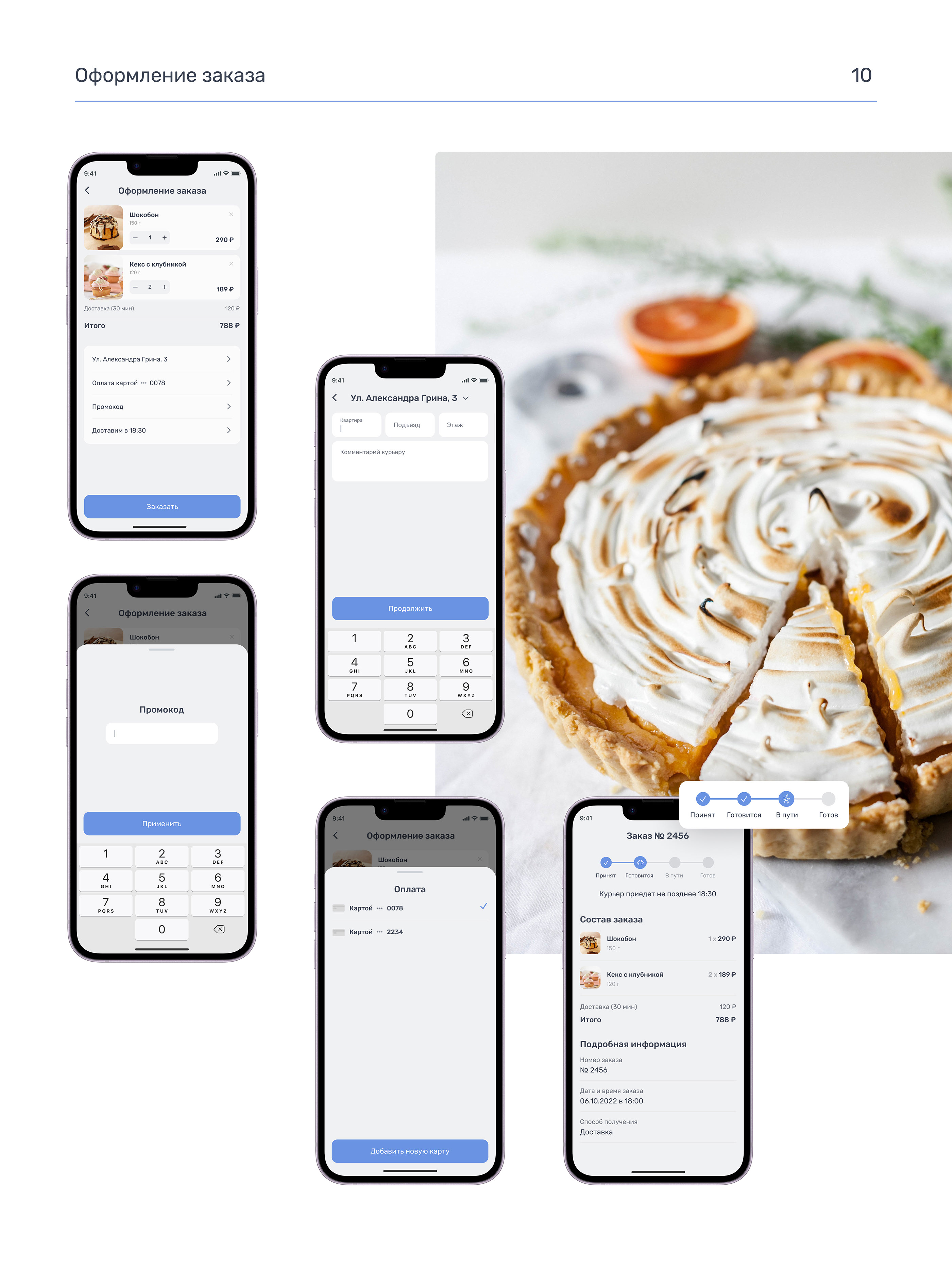 Сake delivery app — Изображение №12 — Интерфейсы на Dprofile